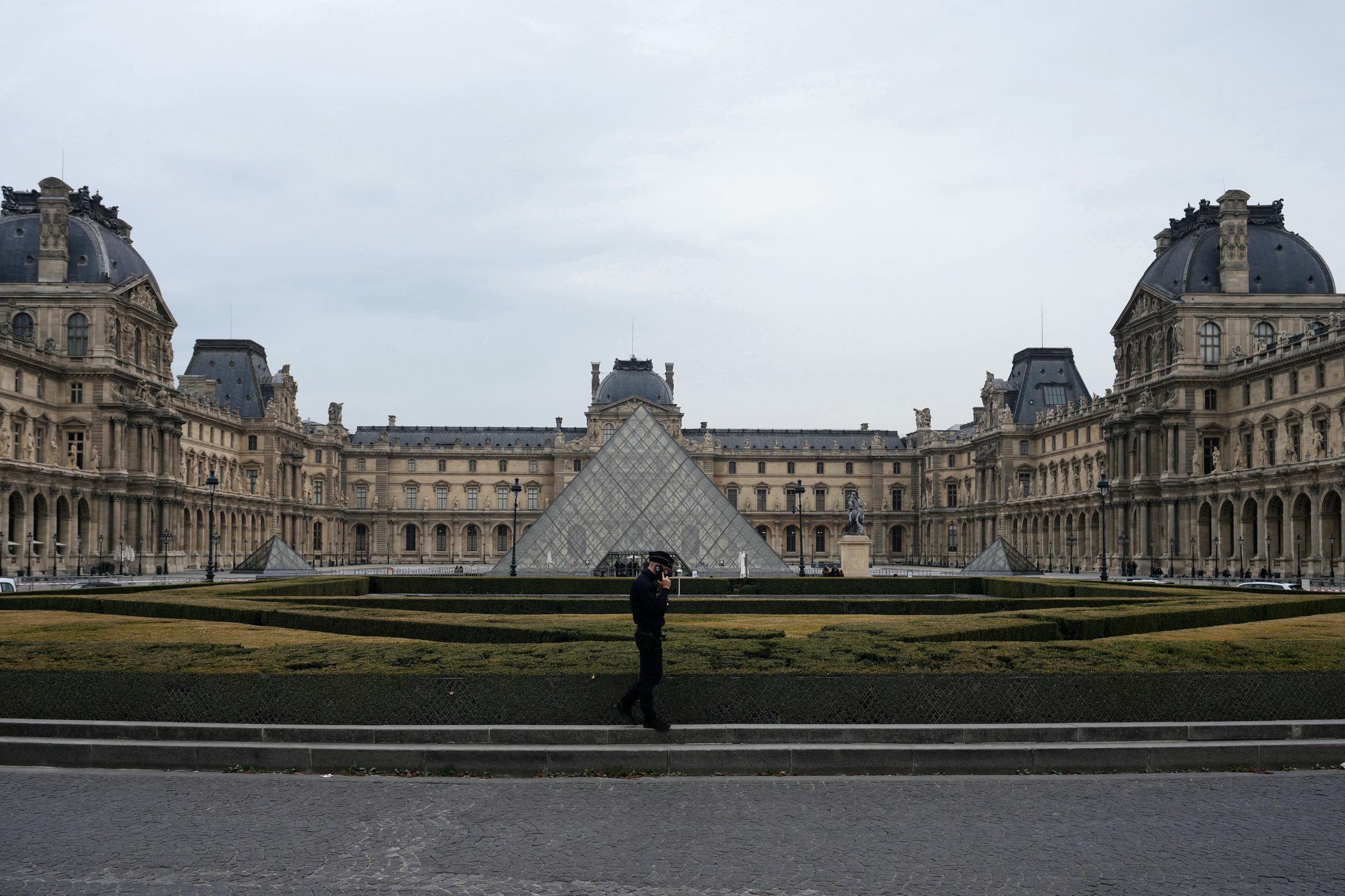 The Louvre in Paris, France. | Source: Getty Images