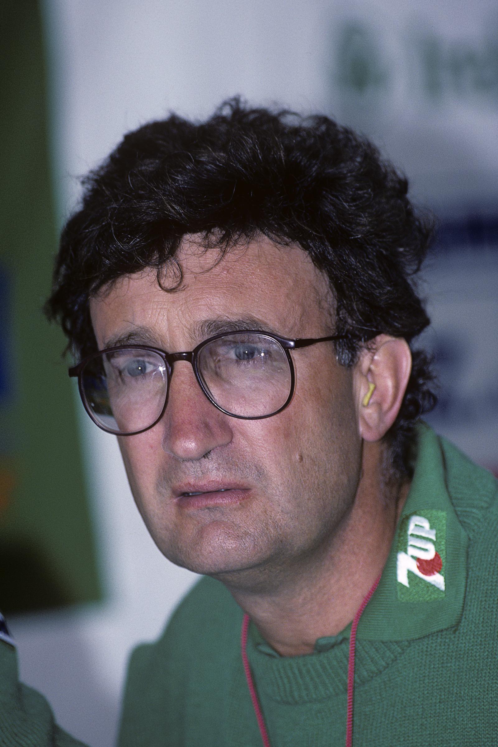 Eddie Jordan during the British Grand Prix at Silverstone Circuit in England on July 14, 1991. | Source: Getty Images