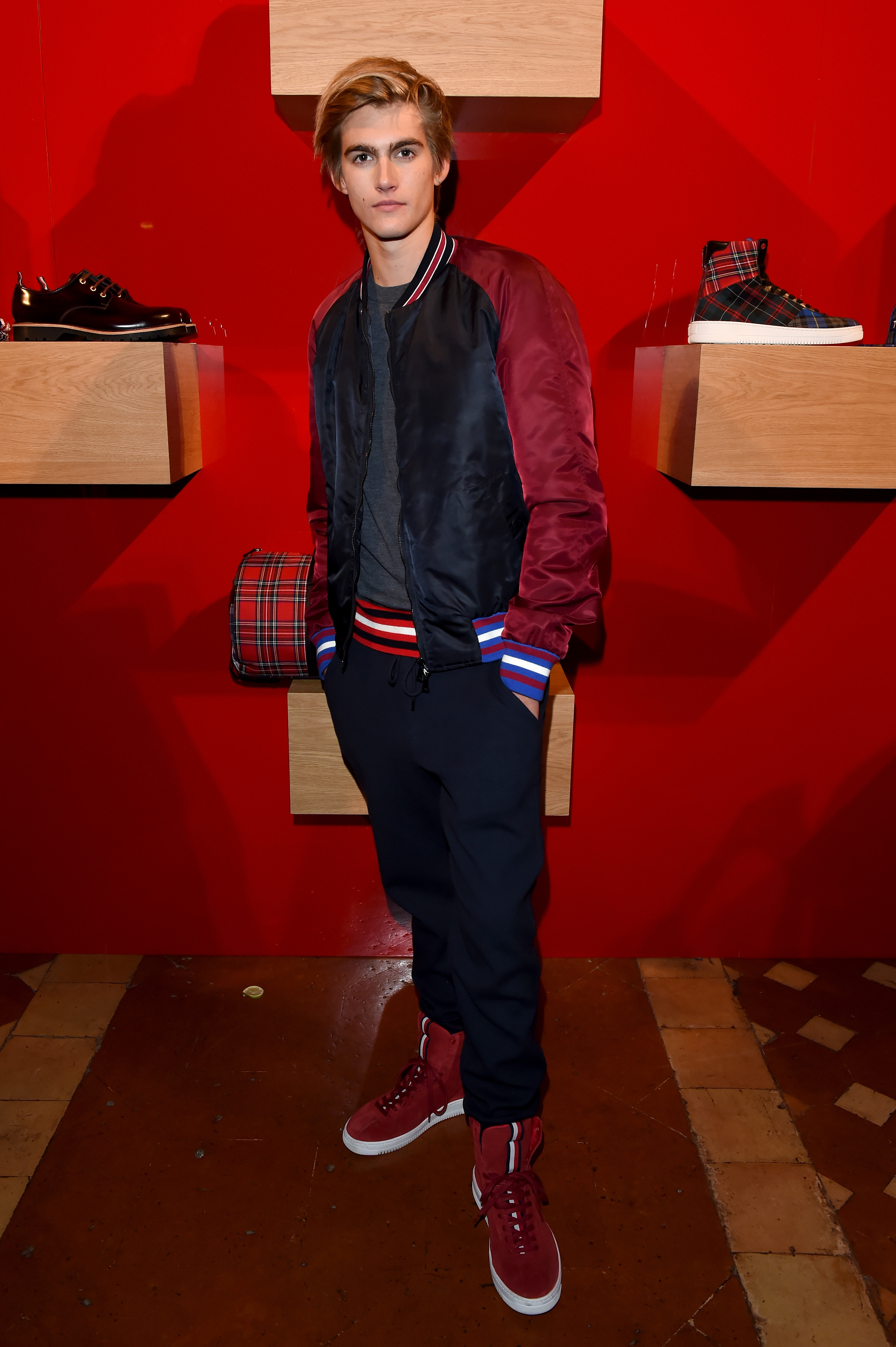 Presley Gerber attends an event in 2017, years before his struggles with mental health and addiction became a more public part of his story. | Source: Getty Images