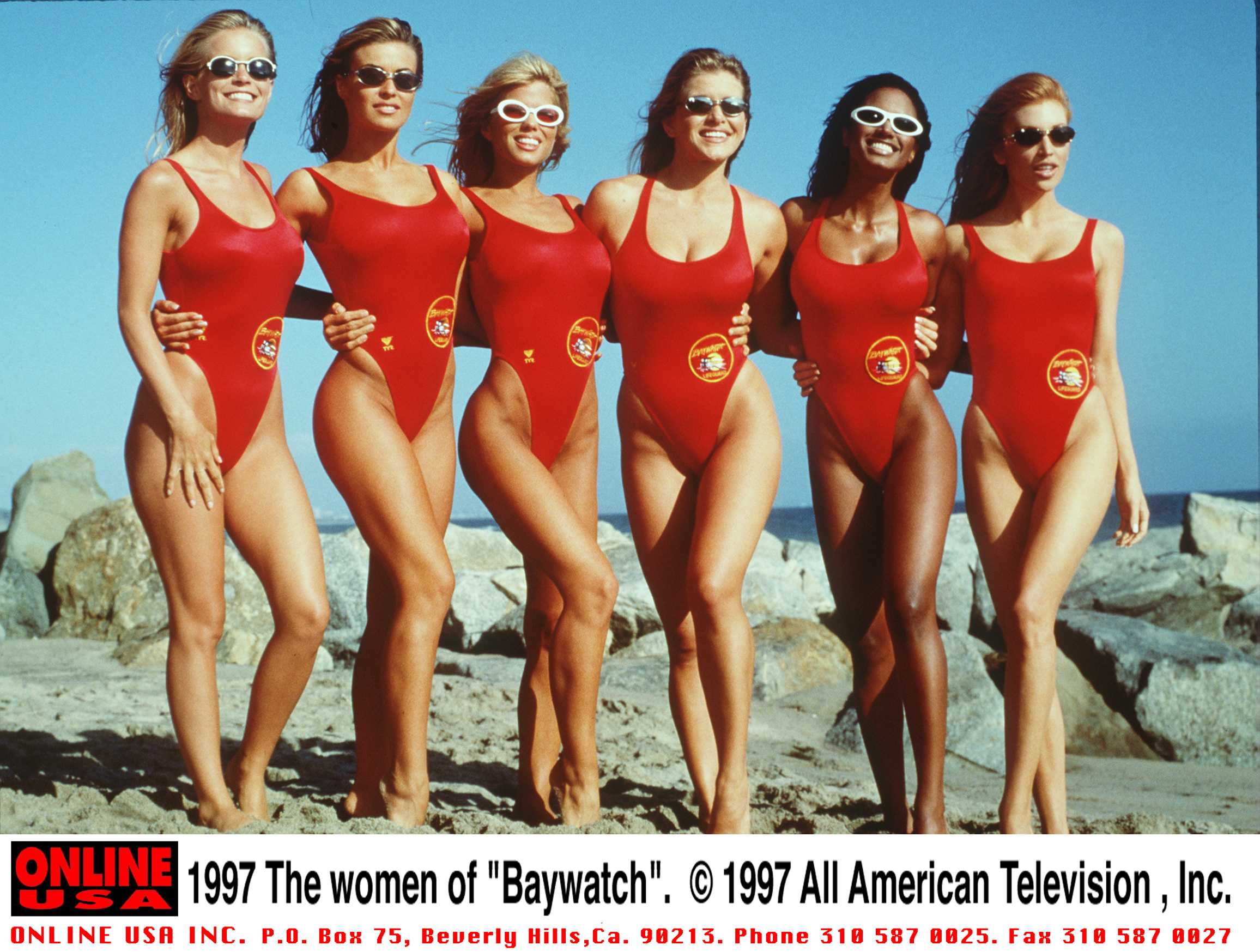 The Girls of "Baywatch," circa 1997 | Source: Getty Images