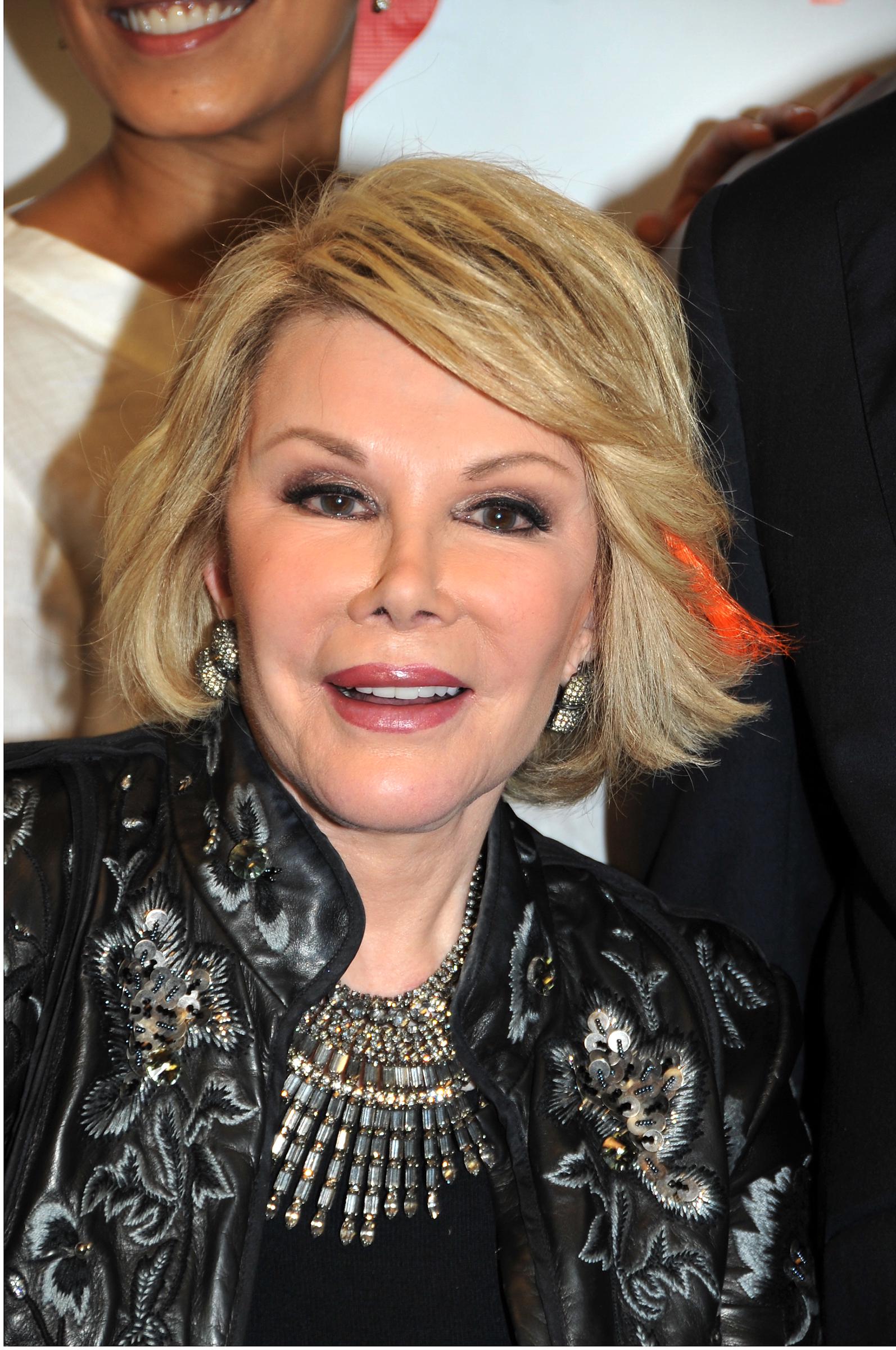 Joan Rivers attends God's Love We Deliver's 10 millionth meal celebration on June 23, 2009, after directing her $250,000 "Celebrity Apprentice" winnings to the charity. | Source: Getty Images