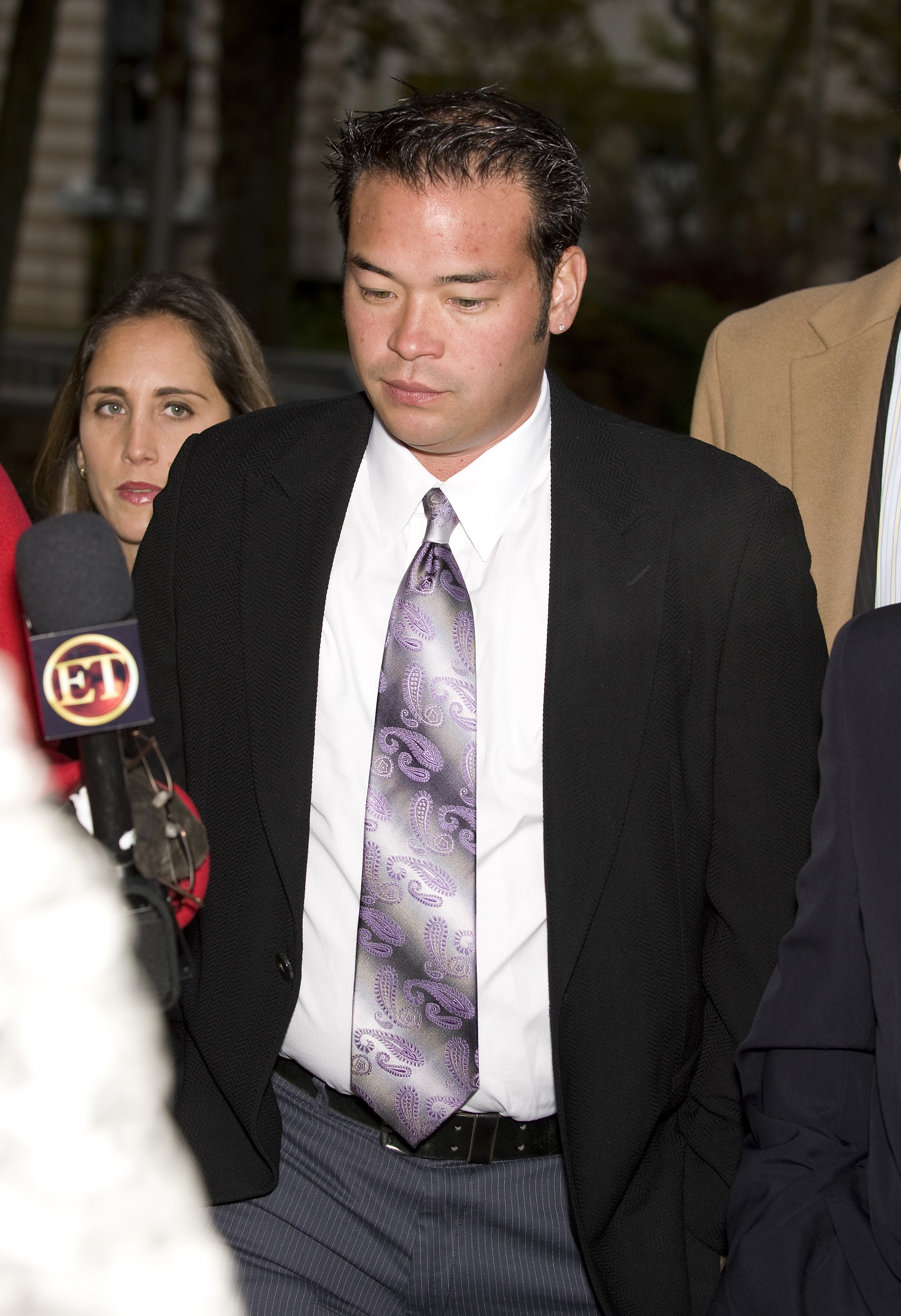 Jon Gosselin attends a court hearing at the Montgomery County Courthouse in Norristown, Pennsylvania, on October 26, 2009. In a 2024 interview, he discussed what he had learned about Collin's alleged mistreatment and his efforts to help his son. | Source: Getty Images