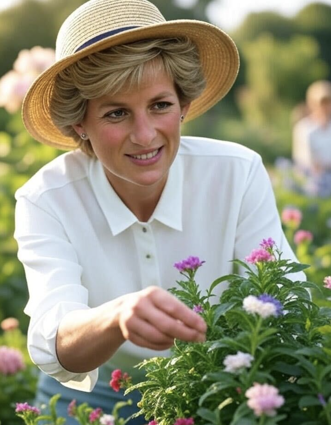 An Al-generated image of what Diana, Princess of Wales, could have looked like today. | Source: Grok