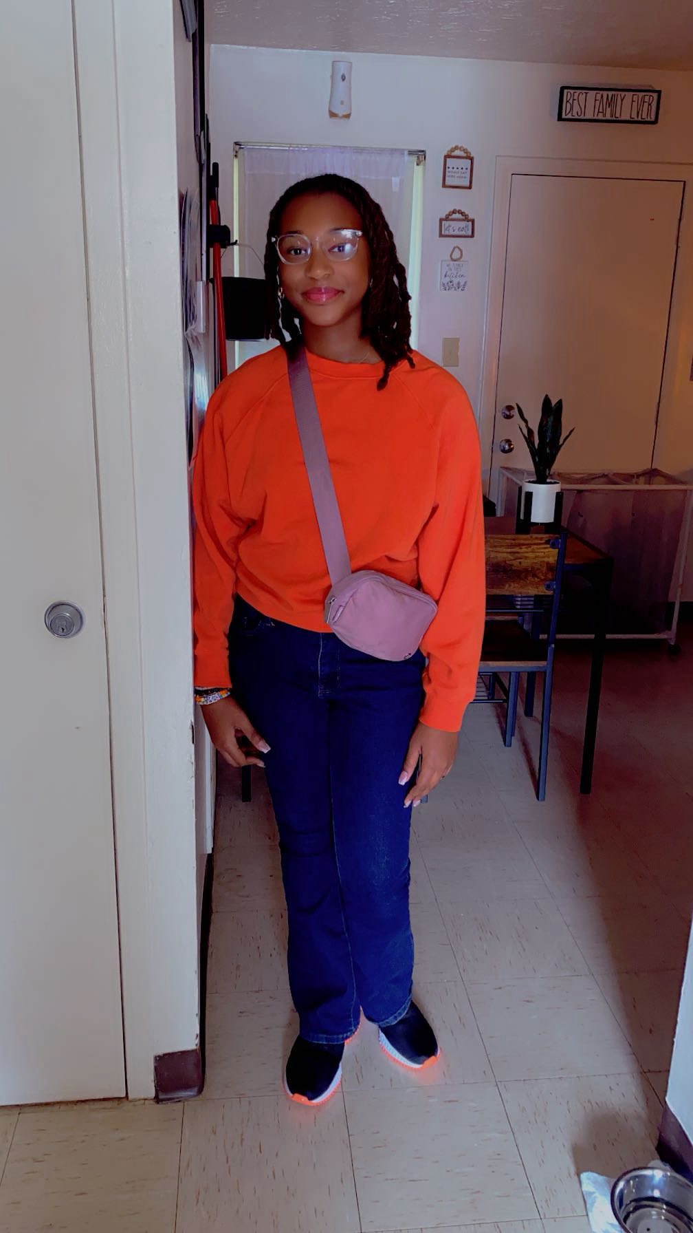 Jada West posing for the camera, posted on October 25, 2025. | Source: Facebook/McClendon Rashunda