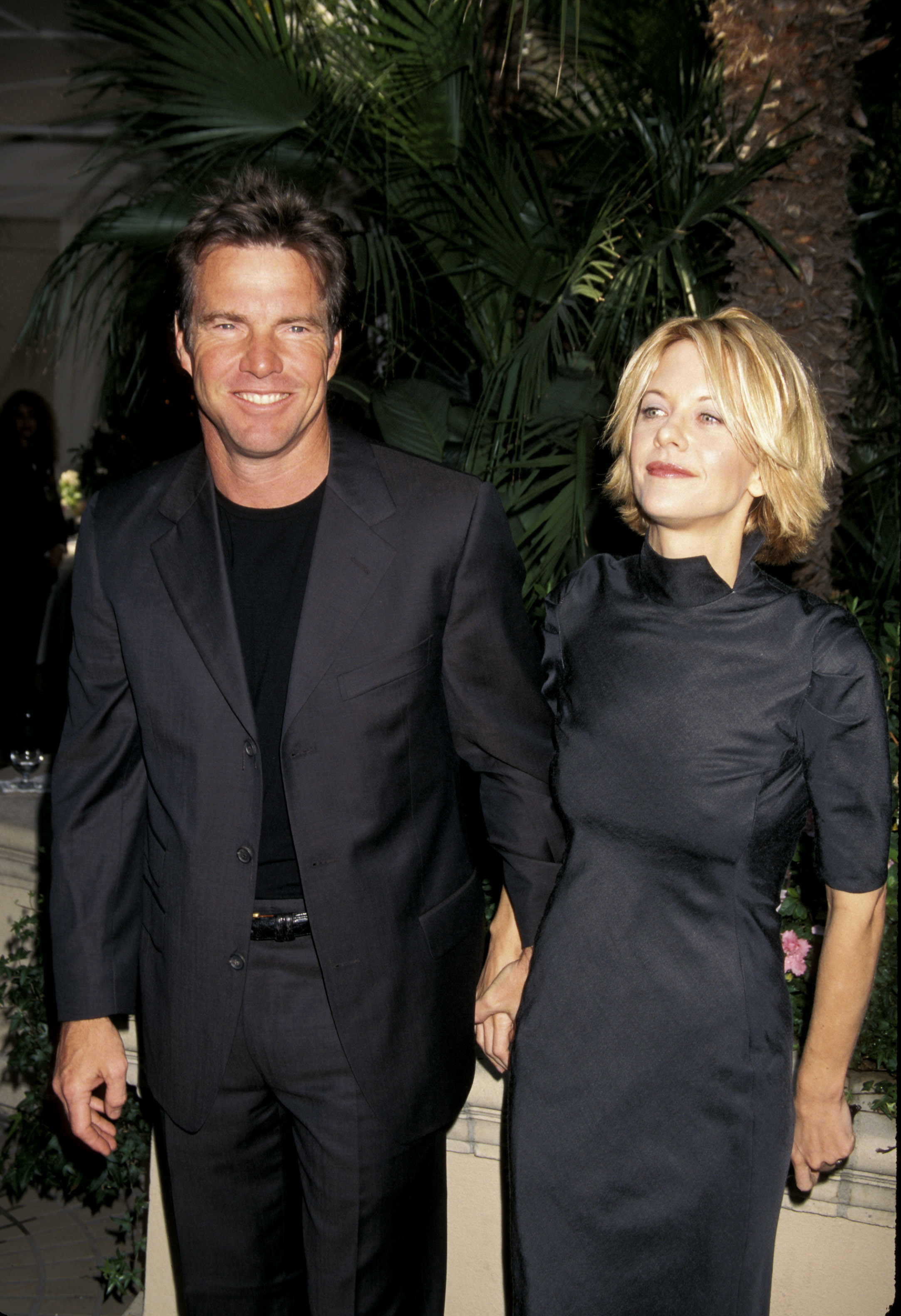 Dennis Quaid and Meg Ryan during the Premiere Magazine 5th Annual "Women in Hollywood" luncheon in Beverly Hills, California, 1999. | Source: Getty Images