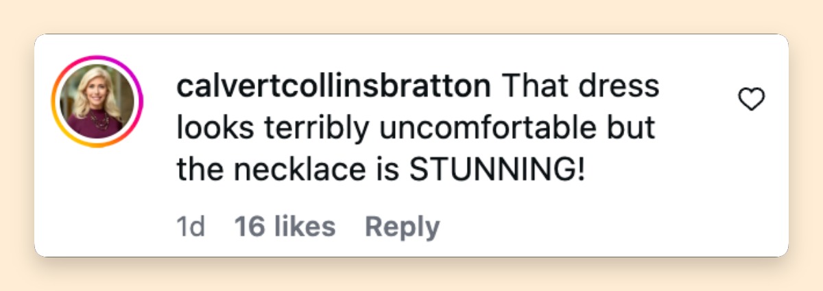 A netizen's comment about one of the female stars attending the first two days of the 79th Cannes Film Festival | Source: Instagram/people