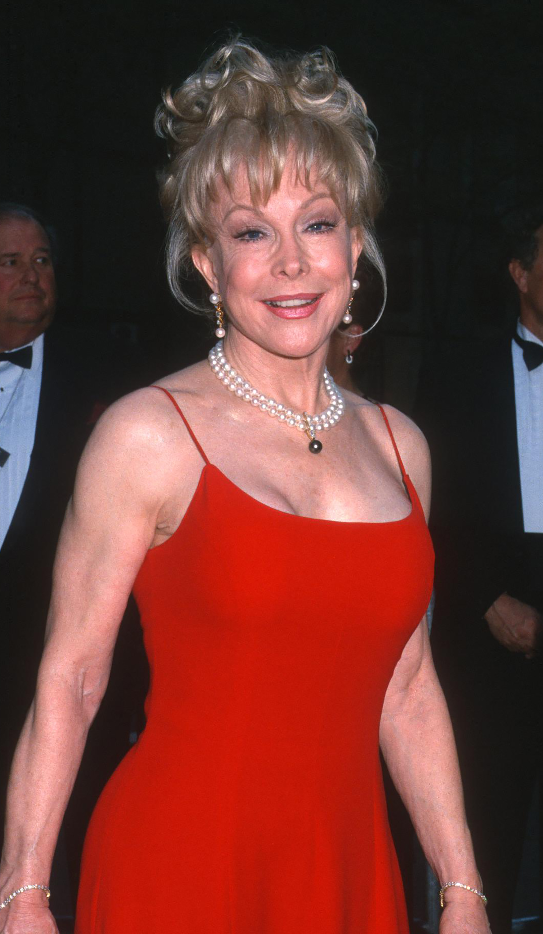 Barbara Eden was 71 when she attended NBC's 75th Anniversary Special. As she entered her 70s, fans increasingly compared her newer photos with those from her "I Dream of Jeannie" years, keeping the discussion about her appearance alive. | Source: Getty Images