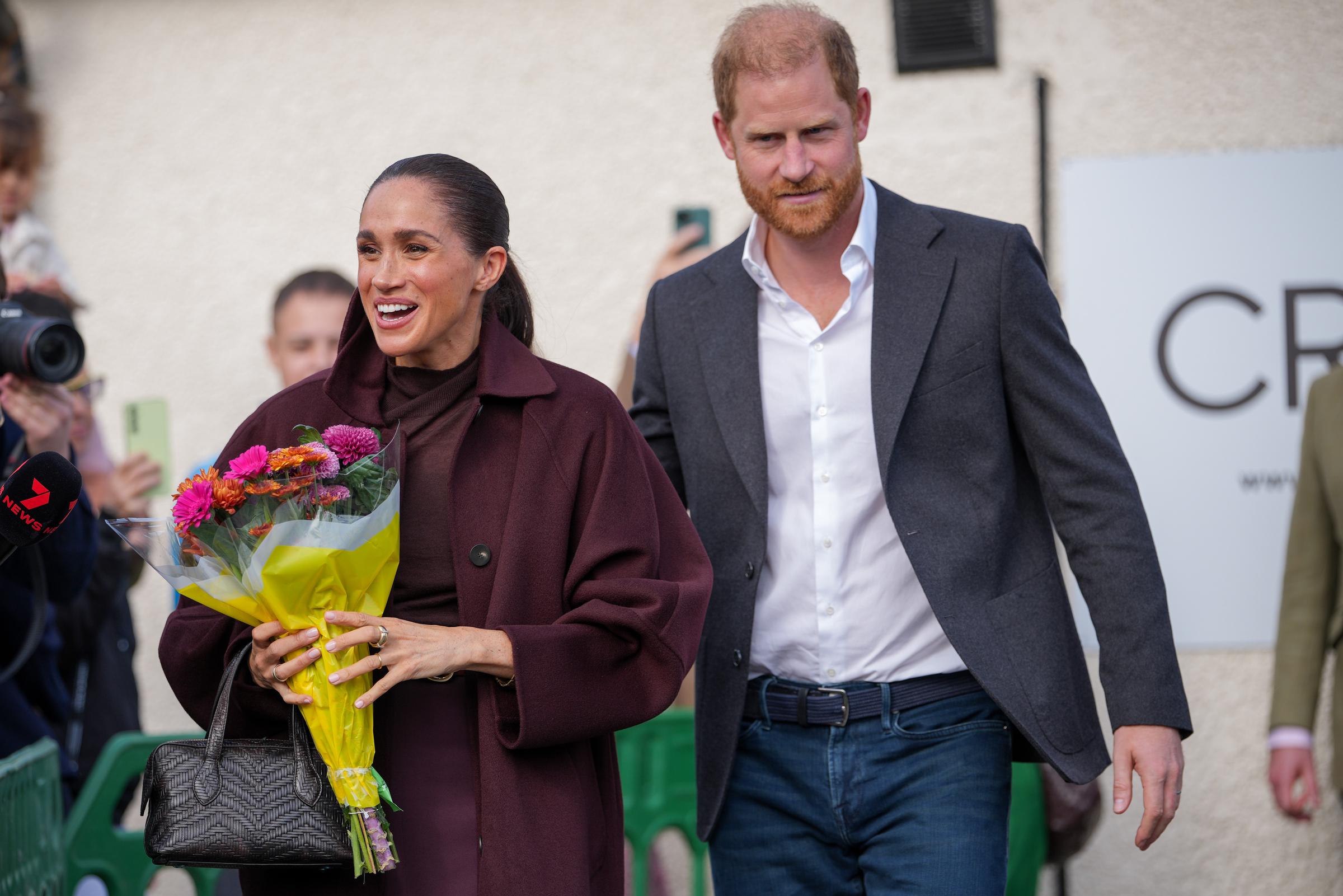Prince Harry and Meghan Markle's October 15 visit to Nottingham marked their first joint public appearance in Britain since relocating from California. Their engagements included visits to organizations supporting young people and families facing food insecurity. | Source: Getty Images