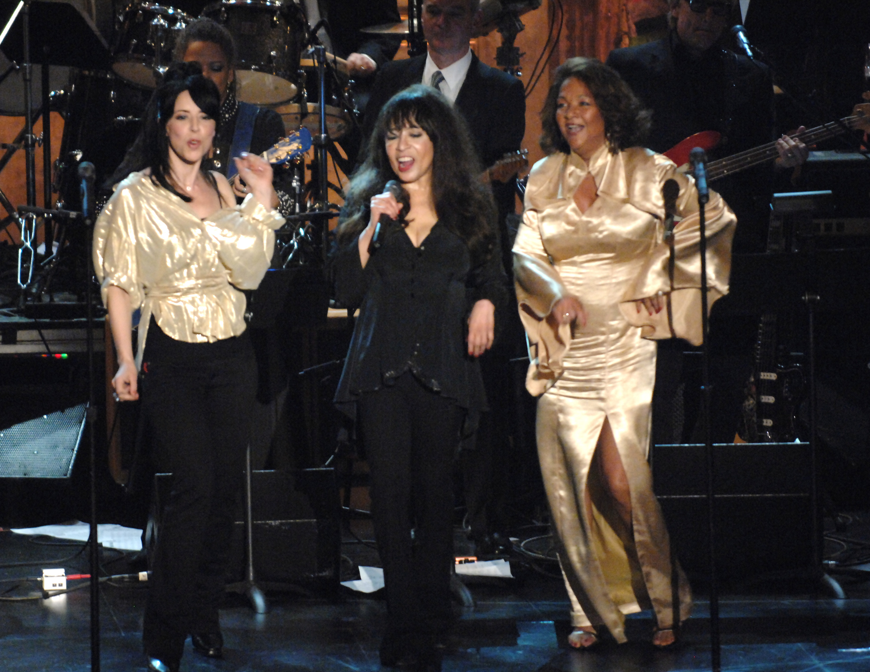 The Ronettes perform during the 22nd annual Rock And Roll Hall Of Fame ceremony on March 12, 2007 | Source: Getty Images