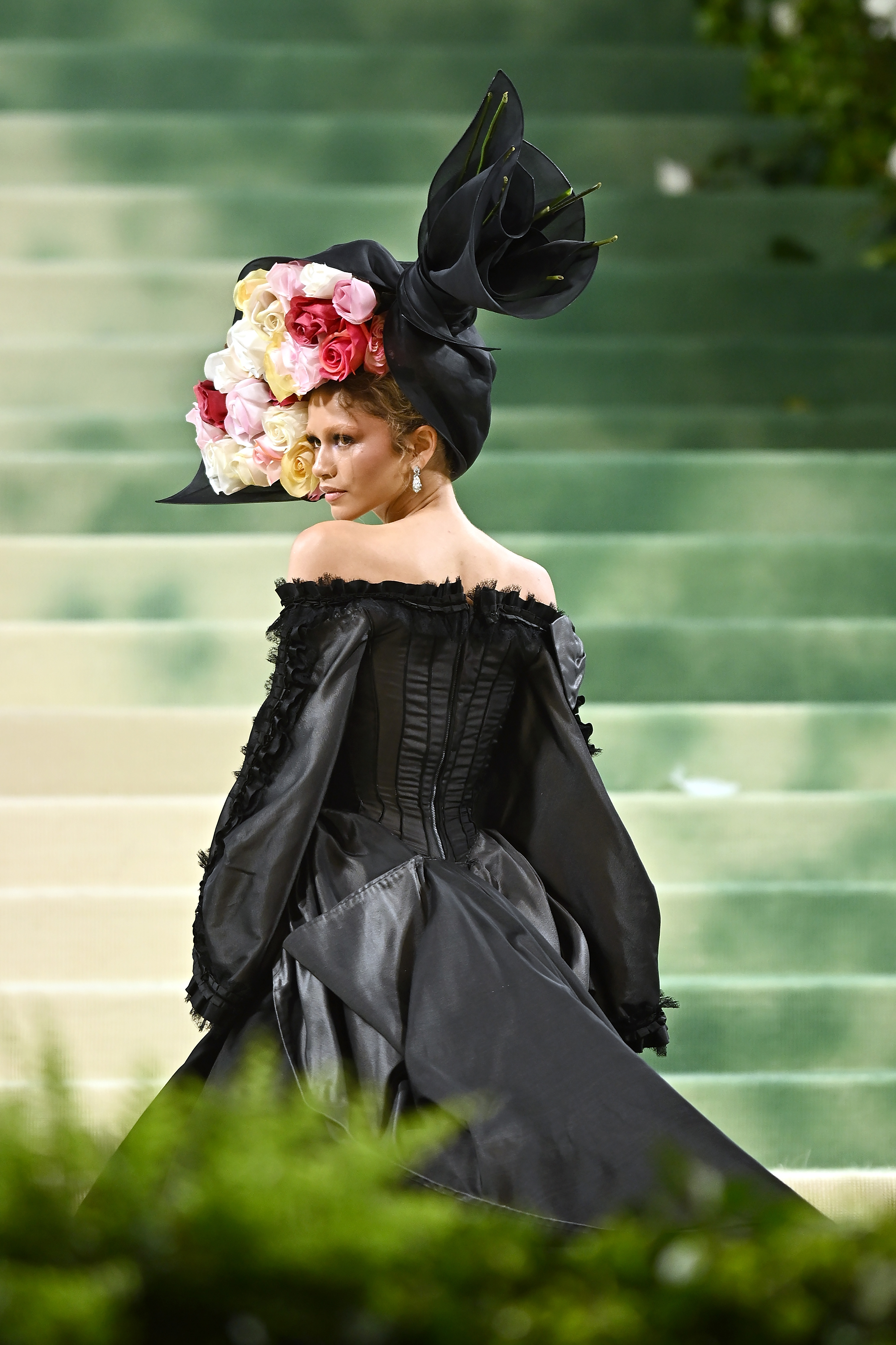 Zendaya poses at the Met Gala Celebrating "Sleeping Beauties: Reawakening Fashion" on May 6, 2024, in New York City. | Source: Getty Images
