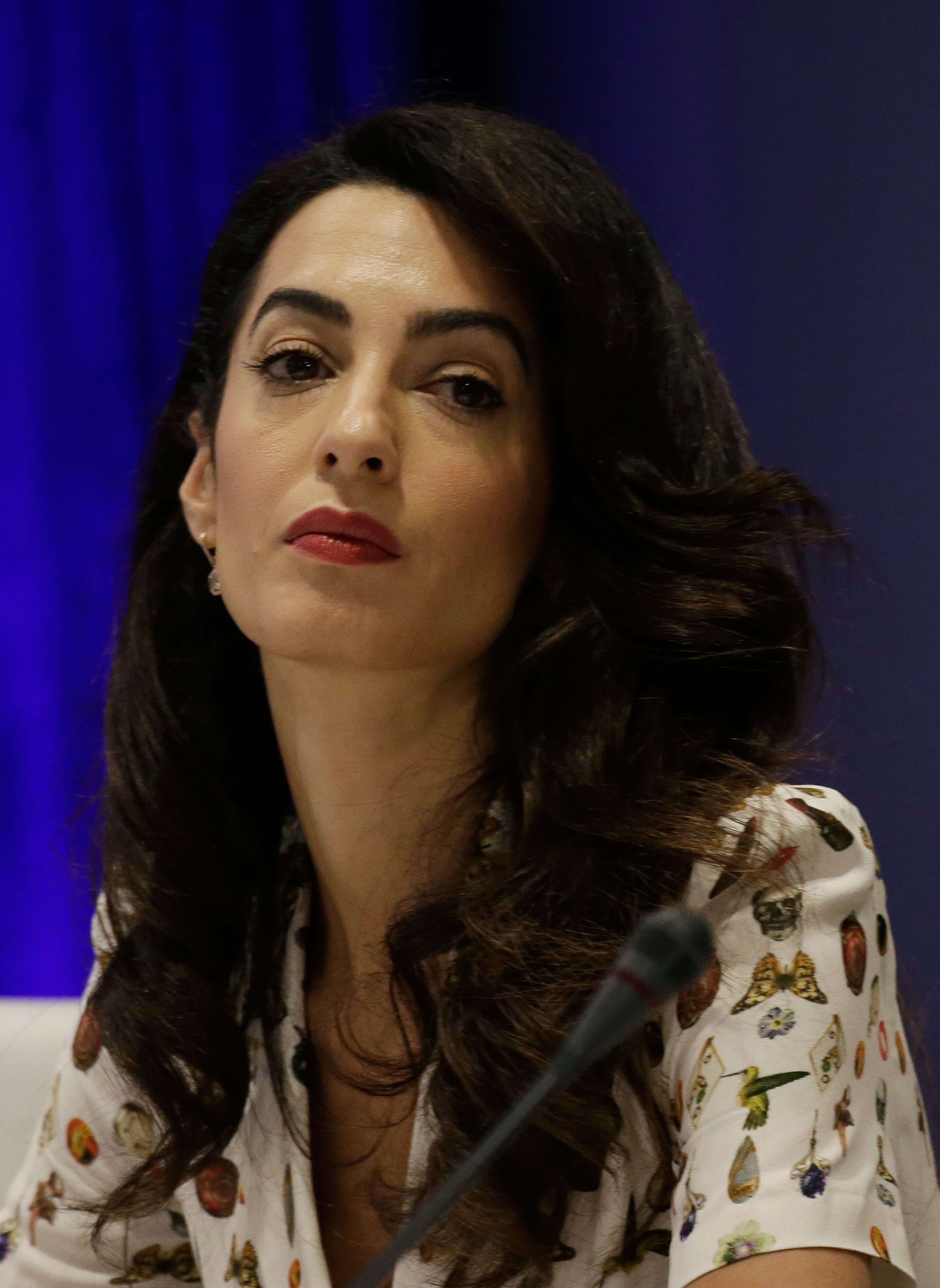 Amal Clooney attends the United Nations General Assembly on September 20, 2016 at the United Nations Headquarters in New York City | Source: Getty Images