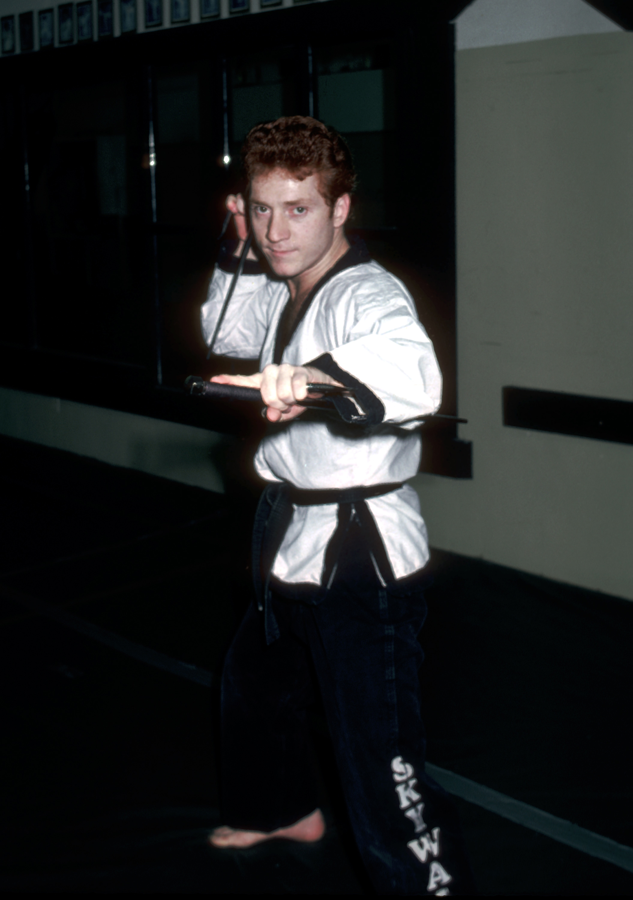 Danny Bonaduce at Chong Lee Tae Kwon Do Studio on April 1, 1982. | Source: Getty Images