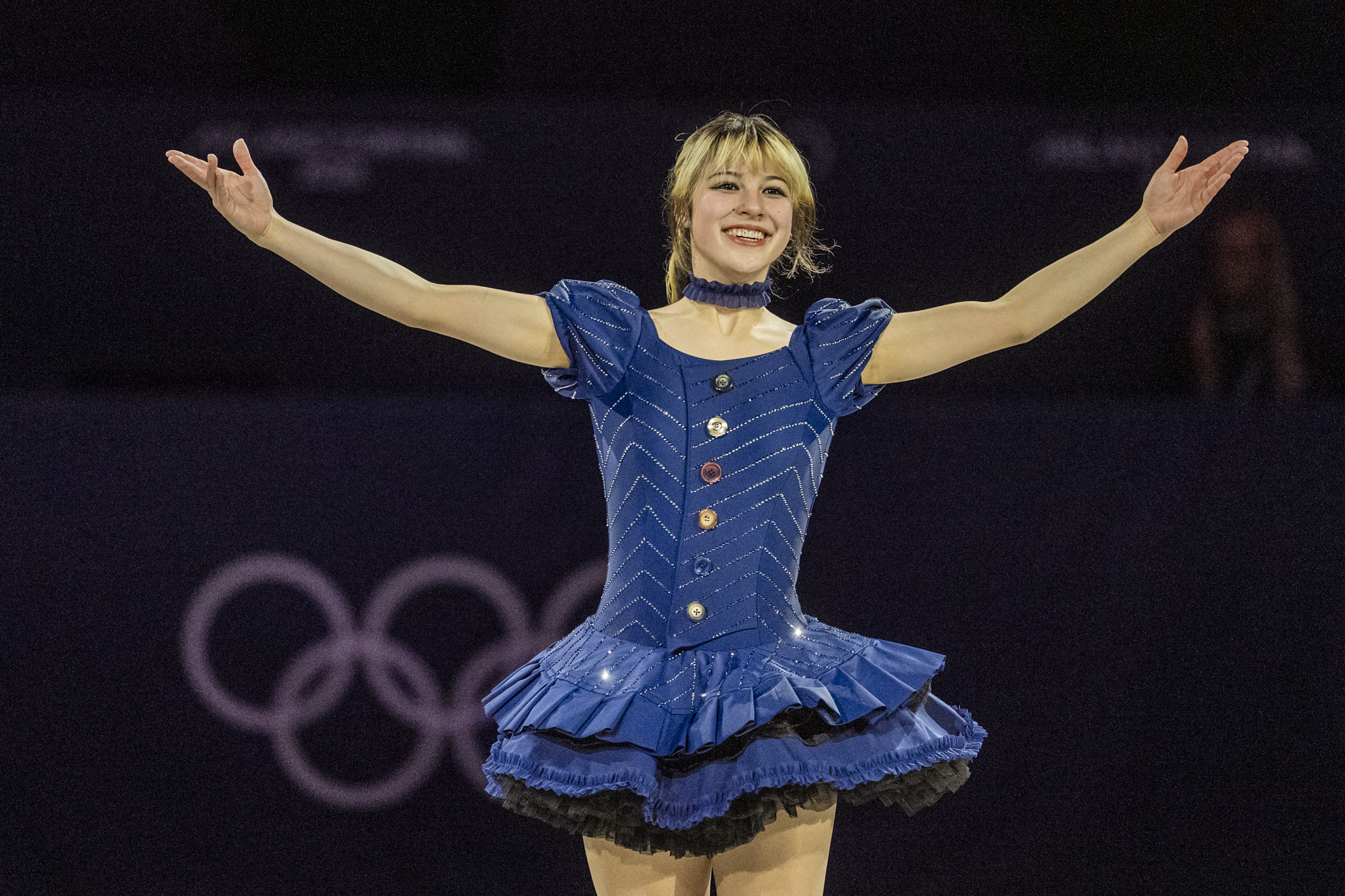 Alysa Liu during Milano Cortina 2026 Winter Olympics Figure Skating exhibition gala | Source: Getty Images