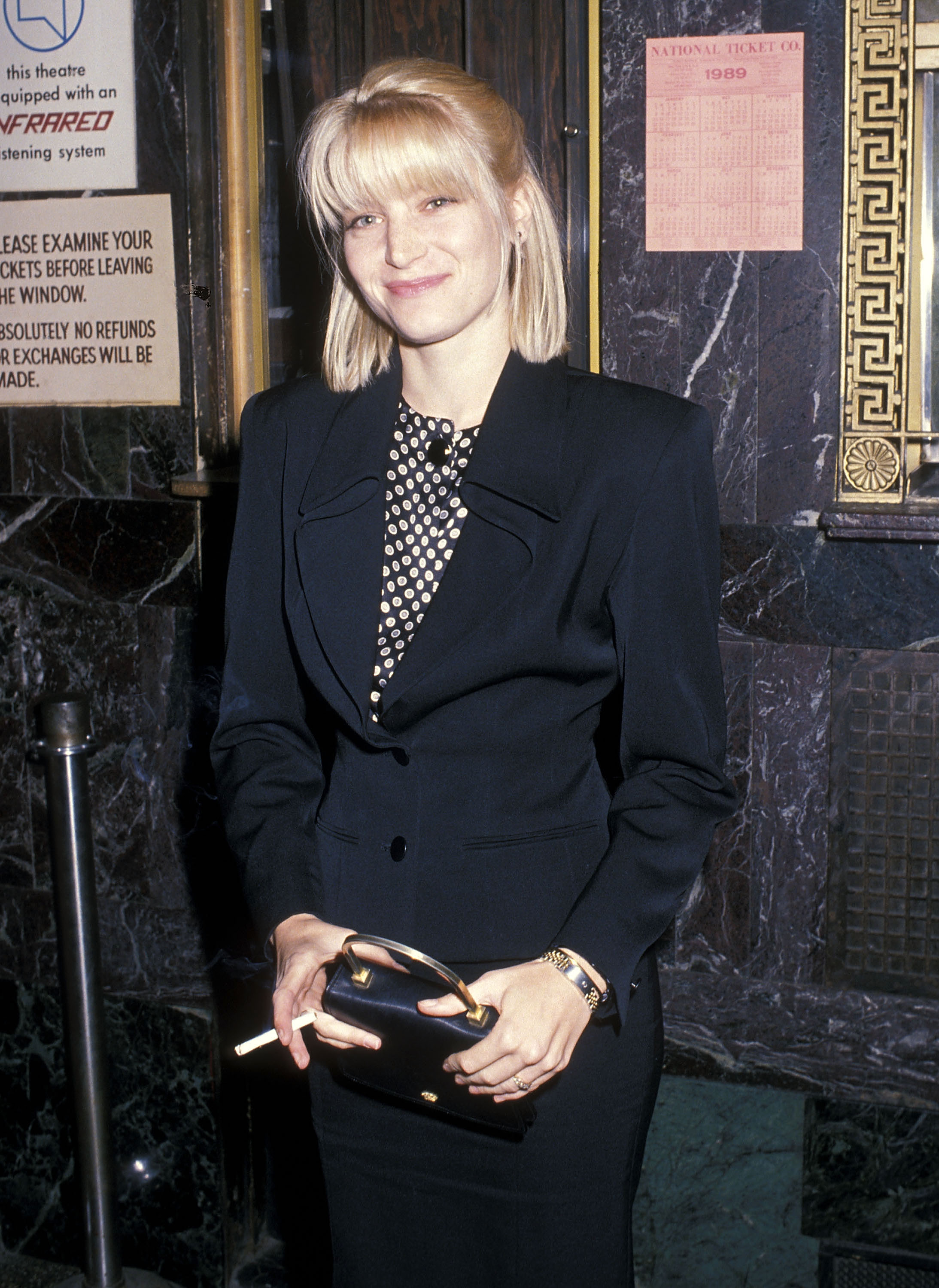 Bridget Fonda attends the opening-night performance of Orpheus Descending on Broadway at the Neil Simon Theatre in New York City on September 24, 1989, early in a career that would take her toward increasingly unconventional film choices before an abrupt turn away from acting. | Source: Getty Images