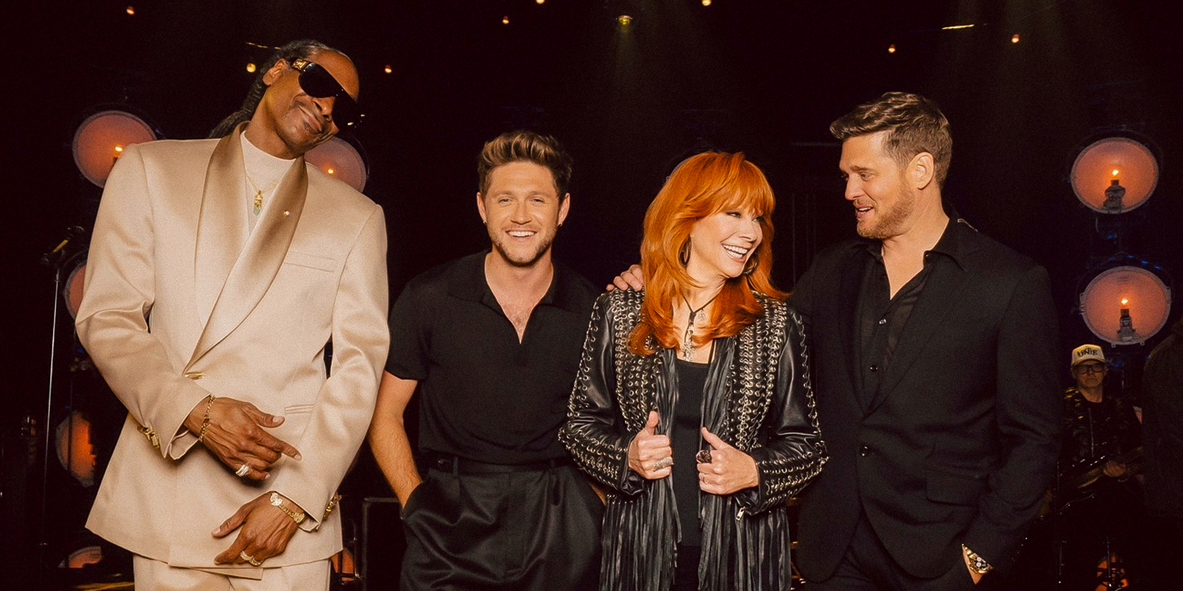 Snoop Dogg, Niall Horan, Reba McEntire, and Michael Bublé. | Source: Instagram/nbcthevoice