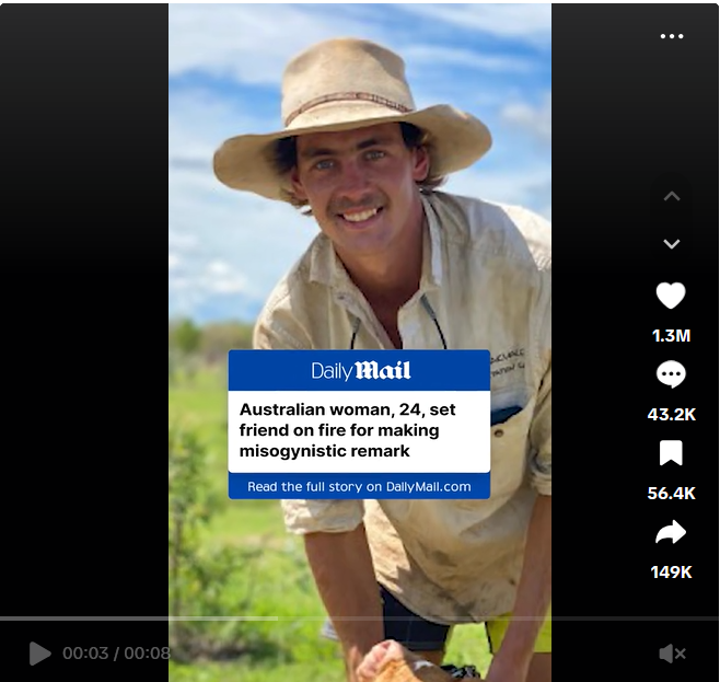 Jake Loader, from a post dated May 22, 2025 | Source: Tiktok/@dailymail