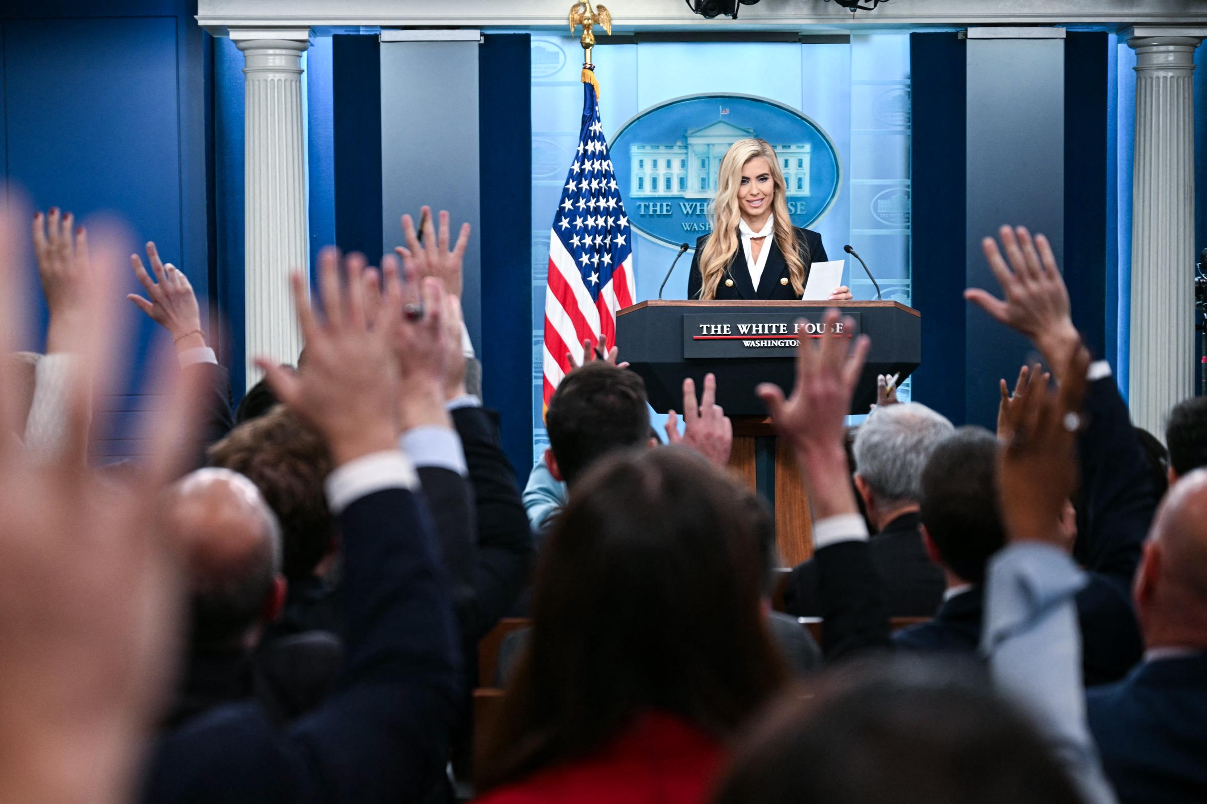 The official White House coverage of her debut included photographs credited to staff photographer Andrea Hanks. | Source: Getty Images.