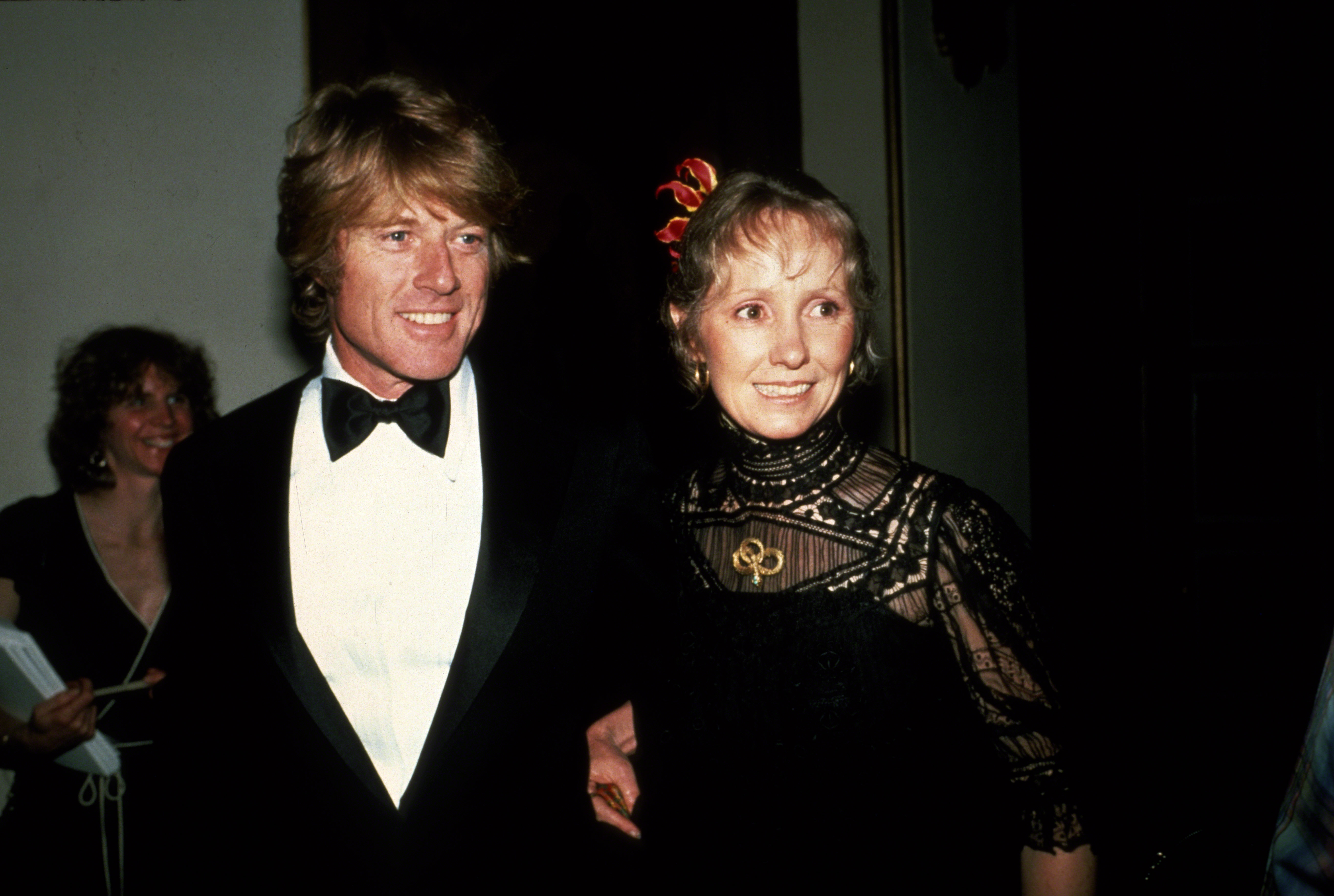 Robert Redford and Lola Van Wagenen at the 53rd Academy Awards in Los Angeles, California, 1981. | Source: Getty Images