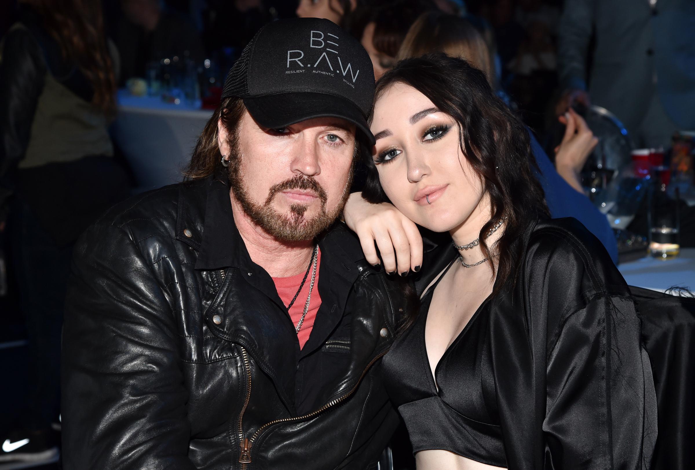 Billy Ray Cyrus and Noah attend the MTV Movie & TV Awards in Los Angeles on May 7, 2017. | Source: Getty Images