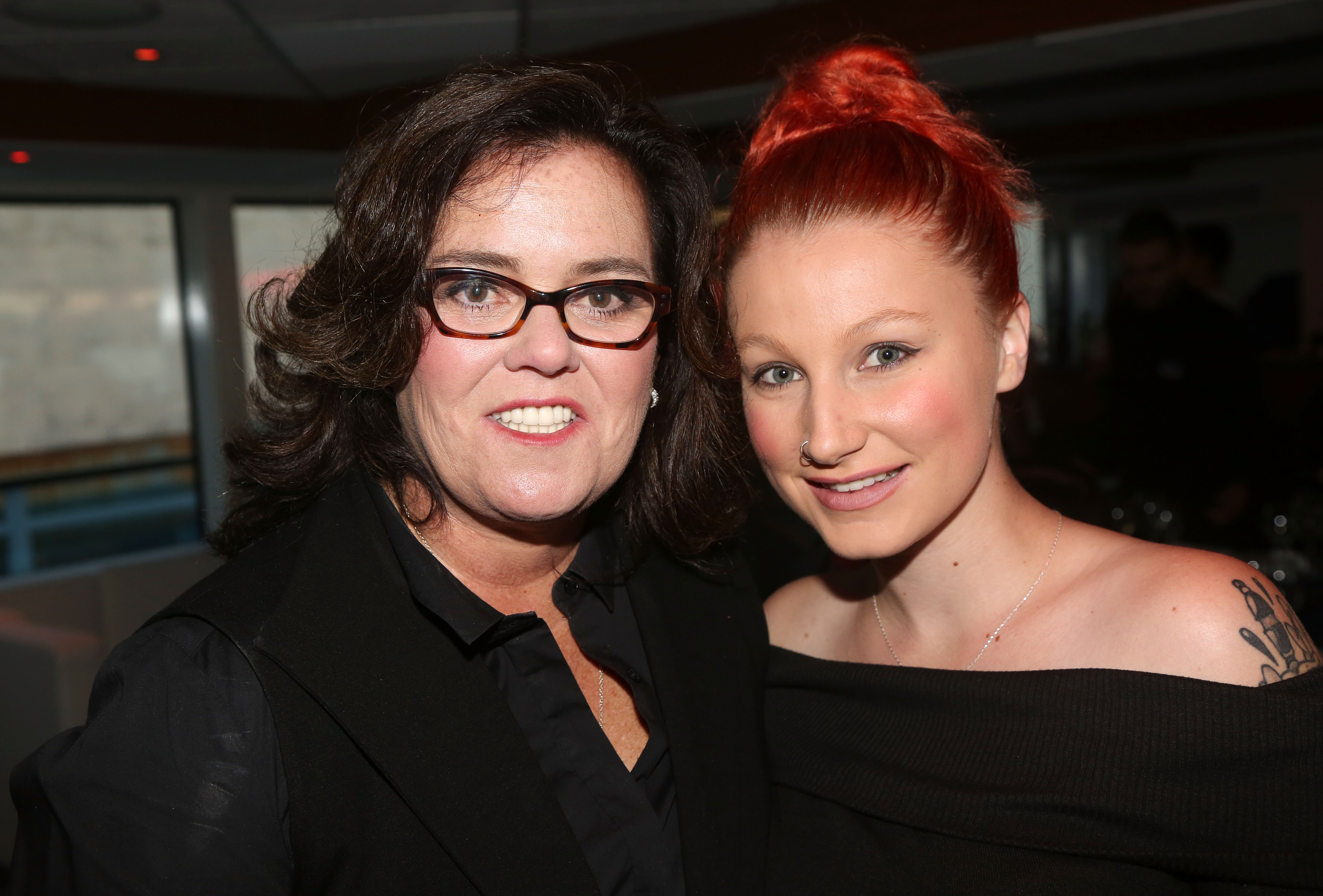 Rosie O'Donnell and her daughter Chelsea pose together in New York in 2016. Years later, she adopted the surname Nuens. | Source: Getty Images