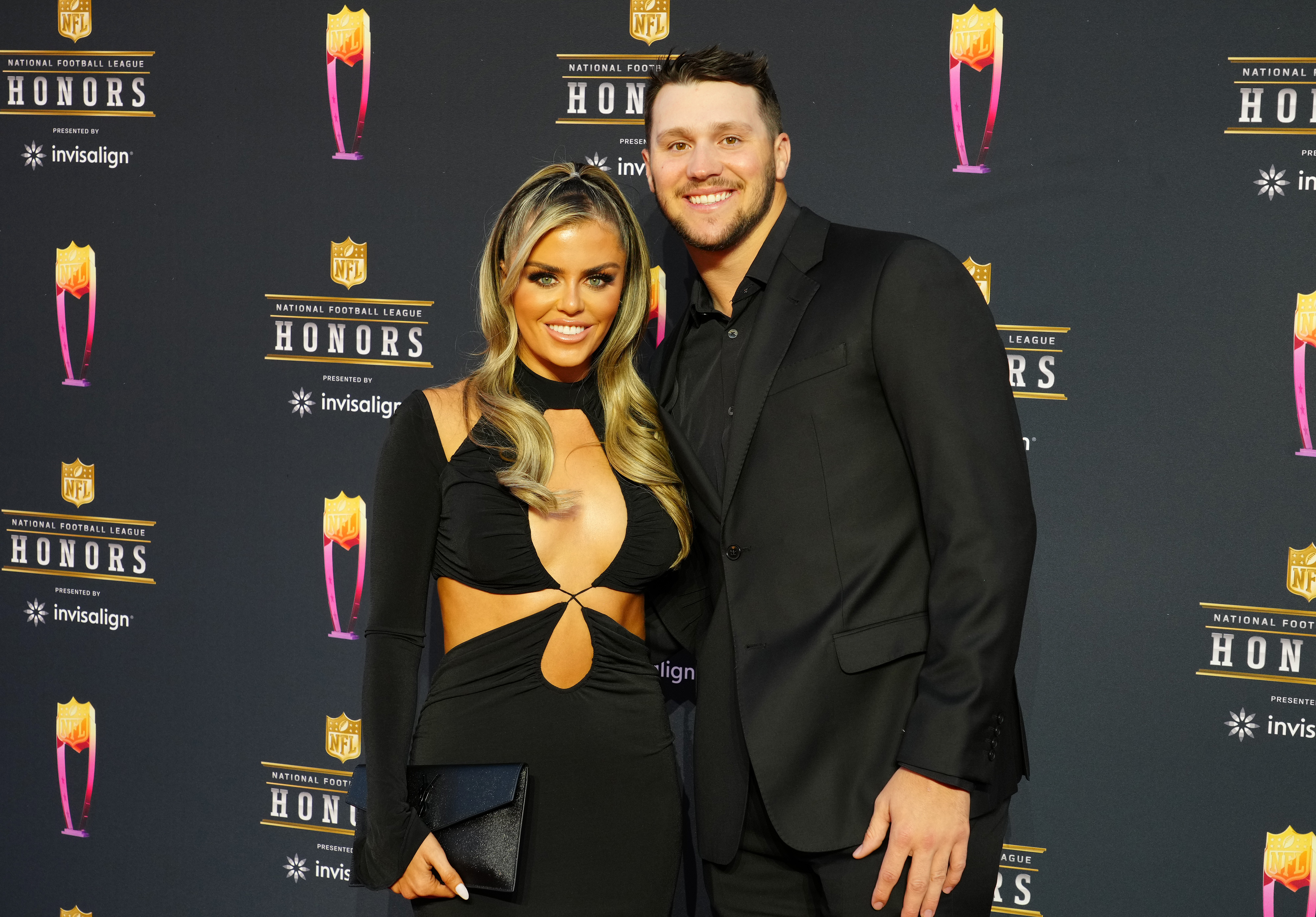 Brittany Williams and Josh Allen at the 11th Annual NFL Honors at YouTube Theater on February 10, 2022, in Inglewood, California. | Source: Getty Images