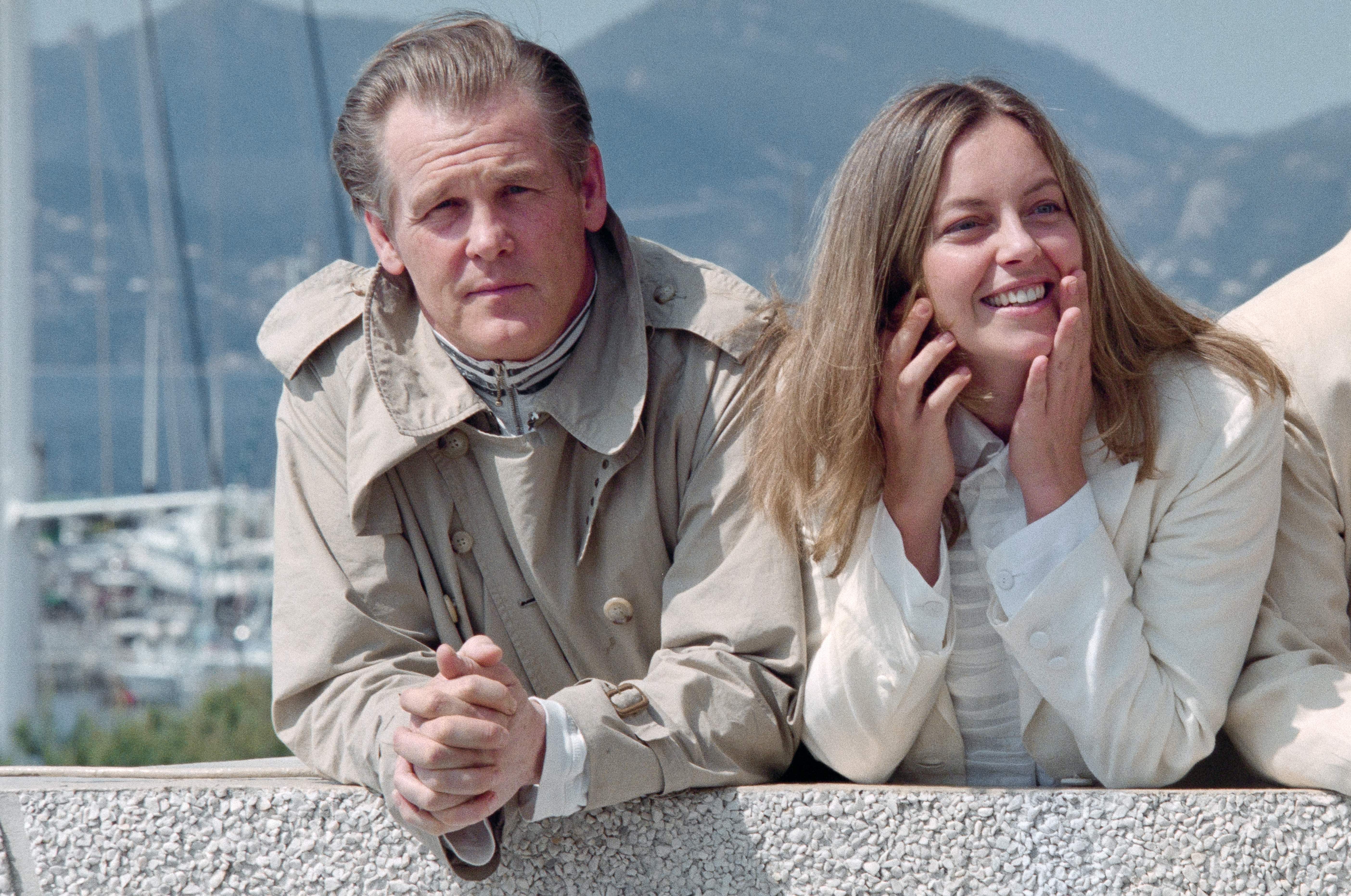Nick Nolte and Greta Scacchi during the Cannes Film Festival in Cannes on May 20, 1995. | Source: Getty Images