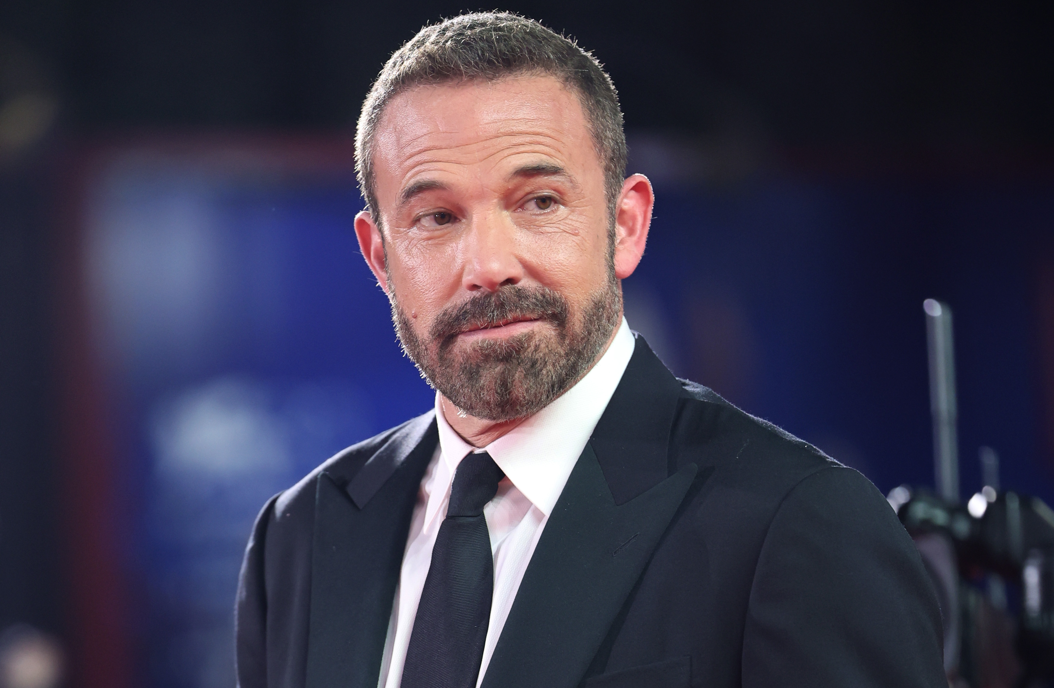 Ben Affleck attends the "Company" screening at the Venice International Film Festival on September 8, 2026. The actor has become part of the conversation surrounding Jennifer Lopez's rumored new romance, with both an insider and social media users drawing comparisons to her past relationship. | Source: Getty Images