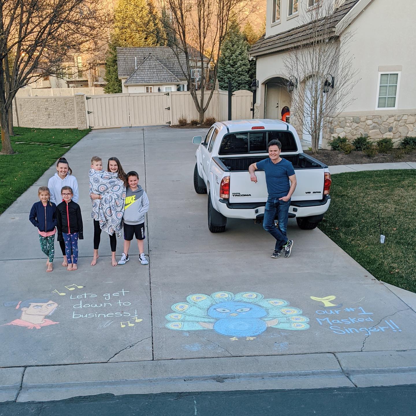 The family's outdoor photographs capture everyday activities and celebrations taking place away from Donny's demanding entertainment schedule. They also reflect the welcoming, family-oriented environment that he and Debbie described when discussing their approach to home life. | Source: Instagram/donnyosmond
