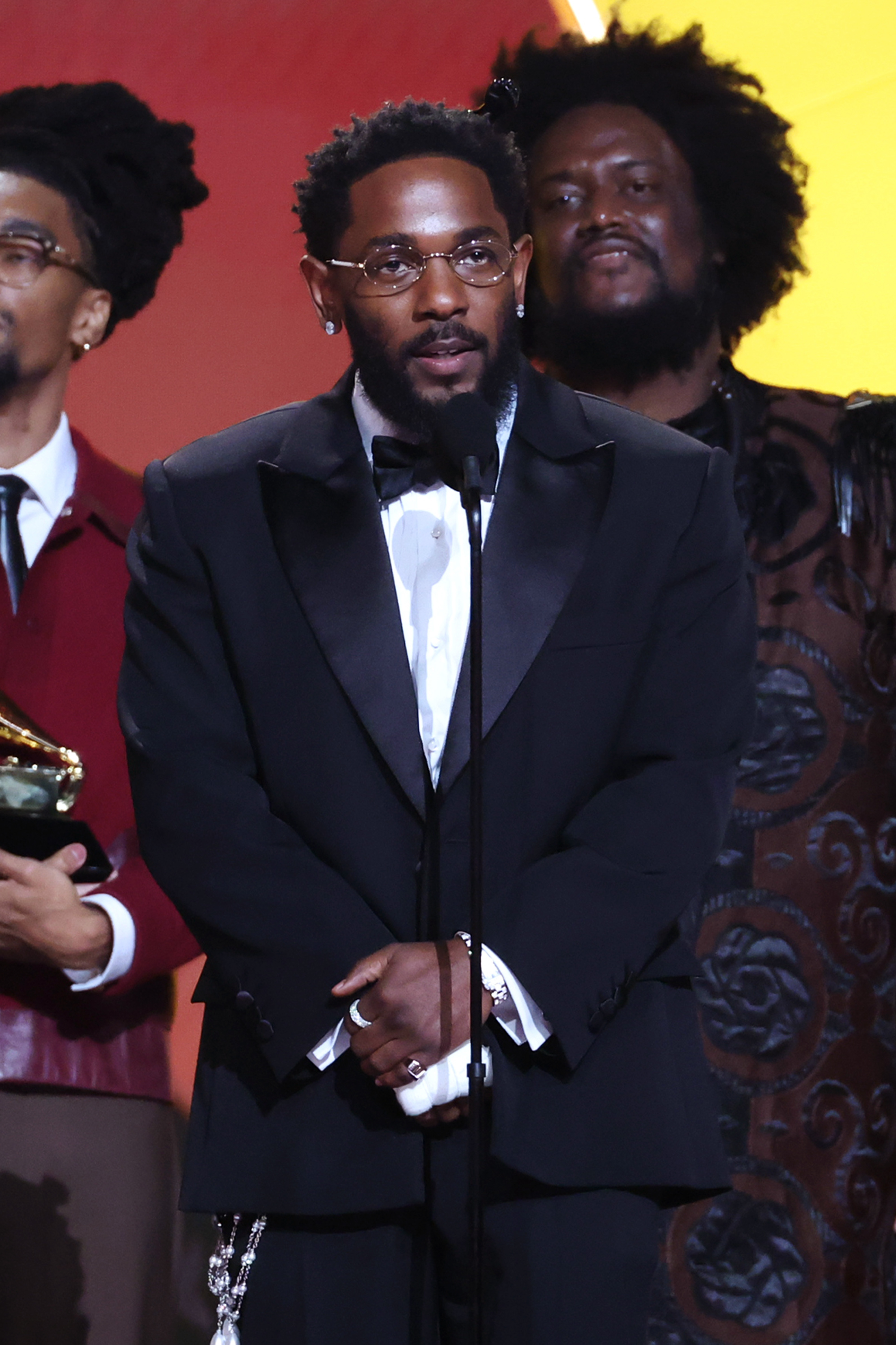 Kendrick Lamar attends the 68th Annual Grammy Awards at Crypto.com Arena on February 1, 2026, in Los Angeles | Source: Getty Images