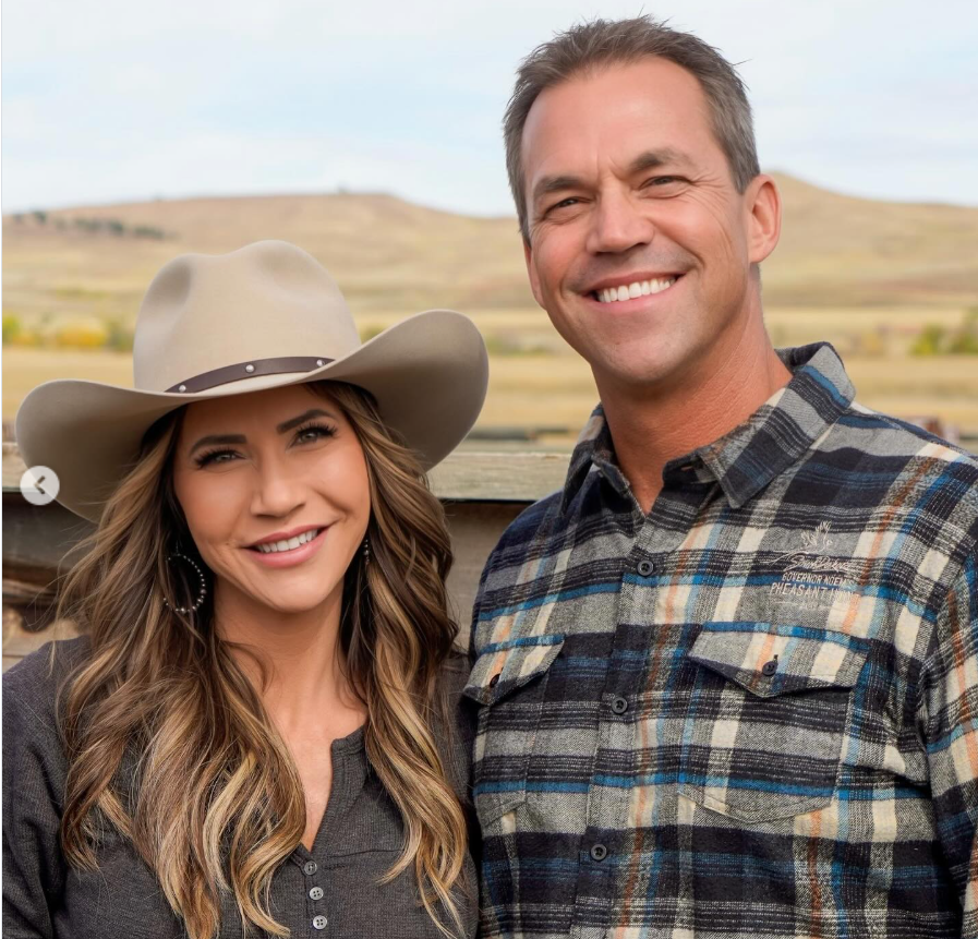 Kriti and Bryon Noem. Source: Instagram/kristinoem