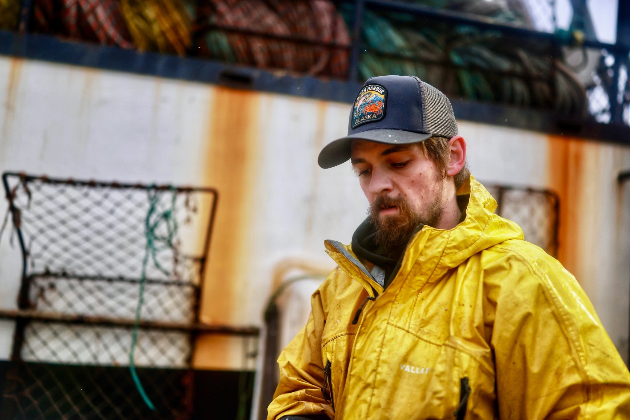 A photo of Todd Meadows busy with work at sea, posted on March 2, 2026. | Source: Facebook/CaptainRick Shelford