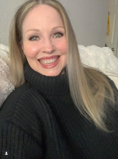 She maintains her wide, happy smile, but her blonde locks are now long and straight most of the time. This is a photo posted on November 2, 2025. | Source: Instagram/deborahlforeman