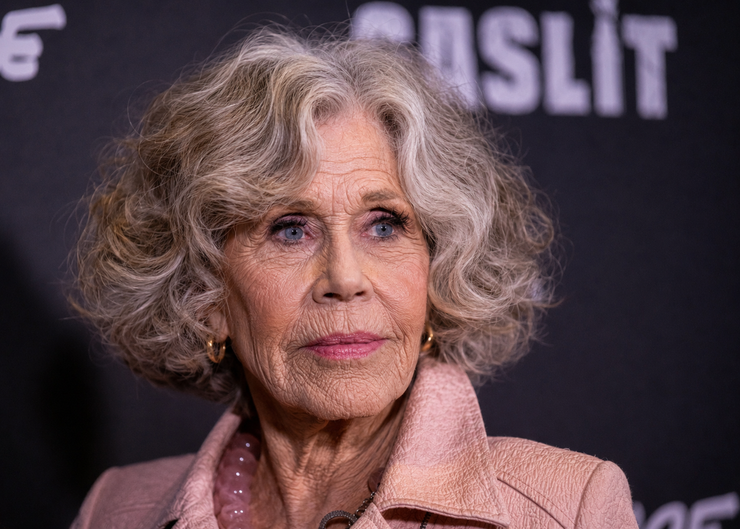 AI depicts a naturally aged version of Fonda with softer facial contours and increased skin texture. | Source: ChatGPT