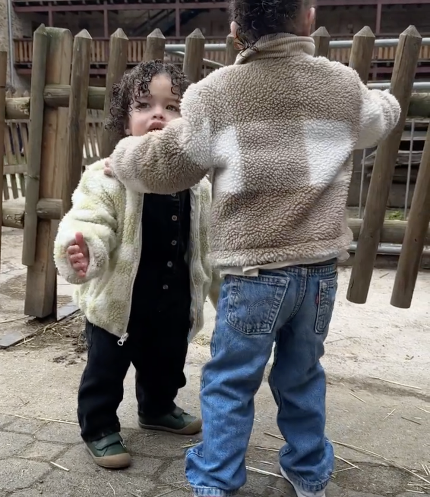 Two of the Smith children seen in a post dated May 3, 2023 | Source: Instagram/naraaziza