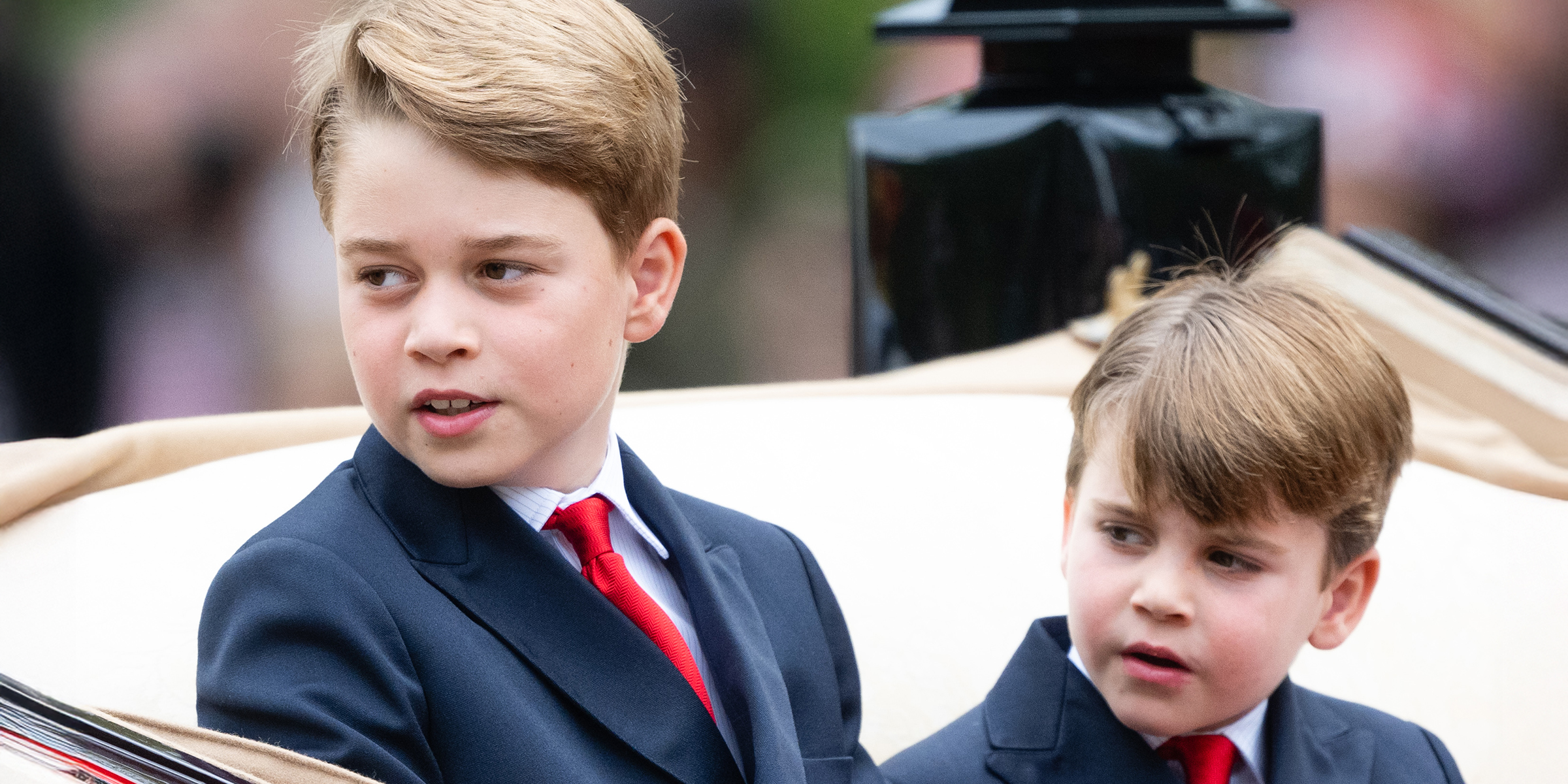 Prince George and Prince Louis. | Source: Getty Images