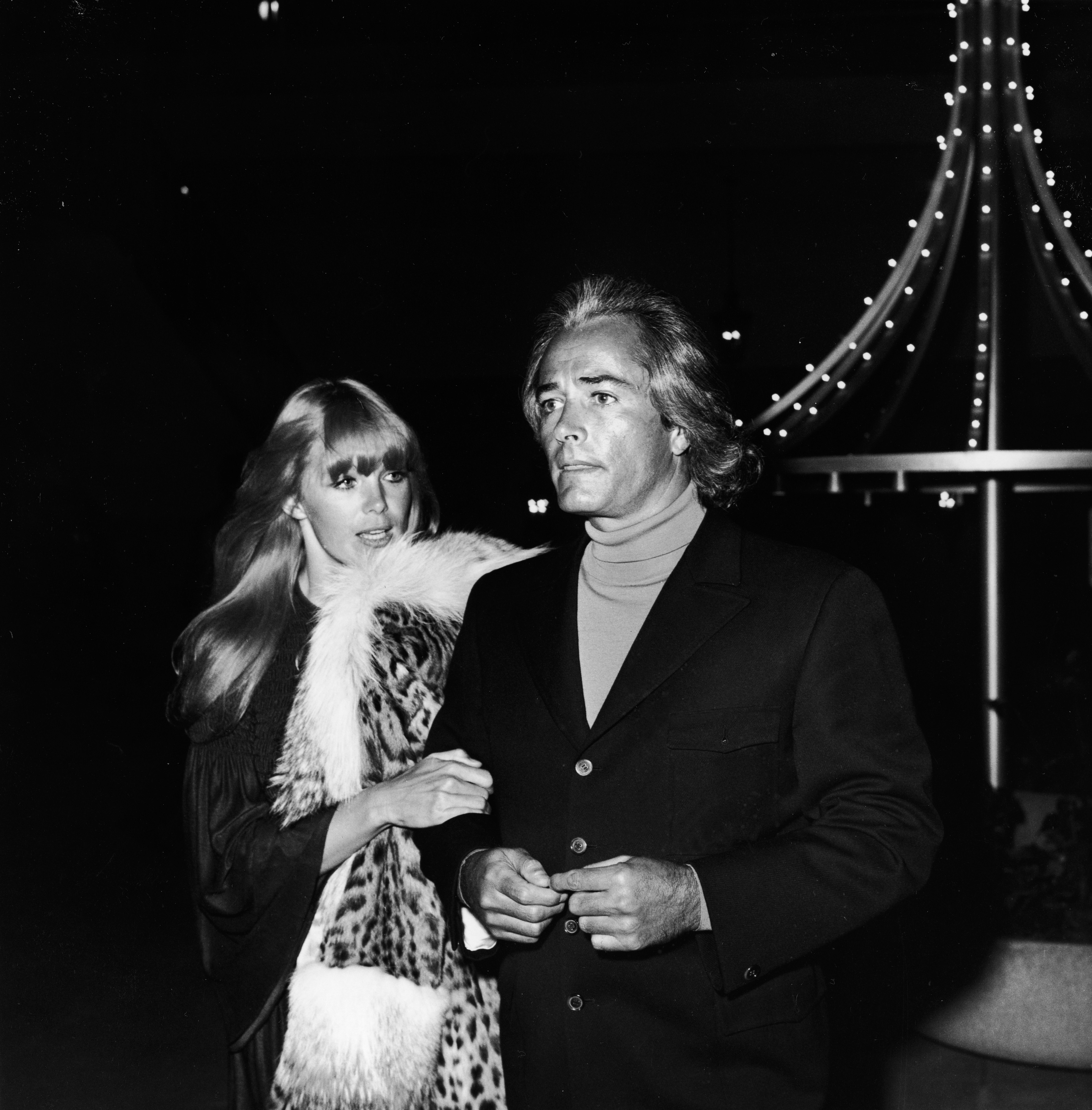 The actress and John Derek attend the opening night performance by Sonny and Cher on January 1, 1970, in Hollywood, California. | Source: Getty Images