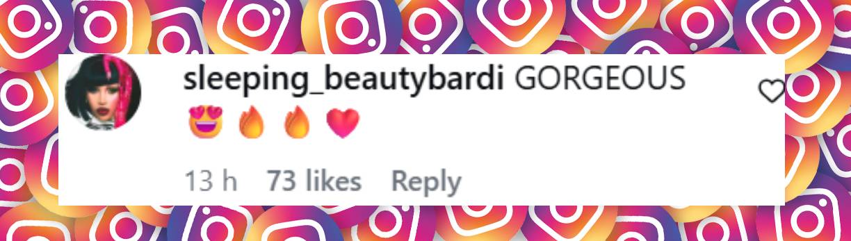 A fan comment dated December 8, 2025. | Source: Instagram/iamcardib