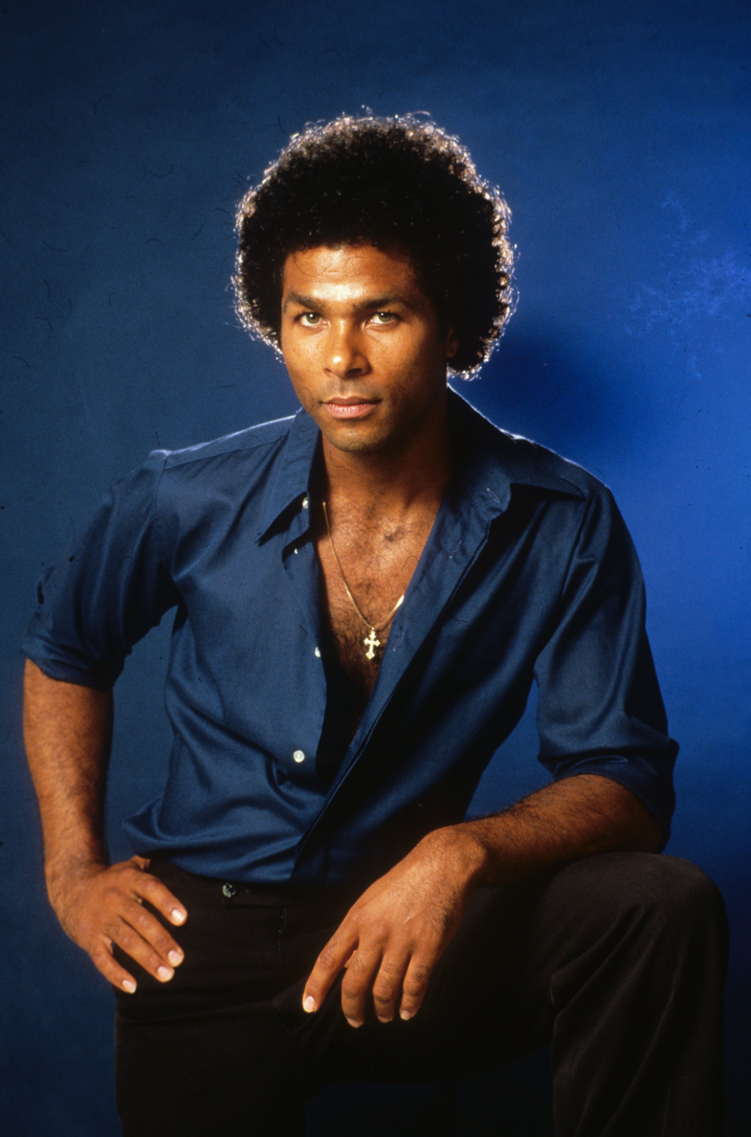 Philip Michael Thomas poses for a portrait in 1986 | Source: Getty Images
