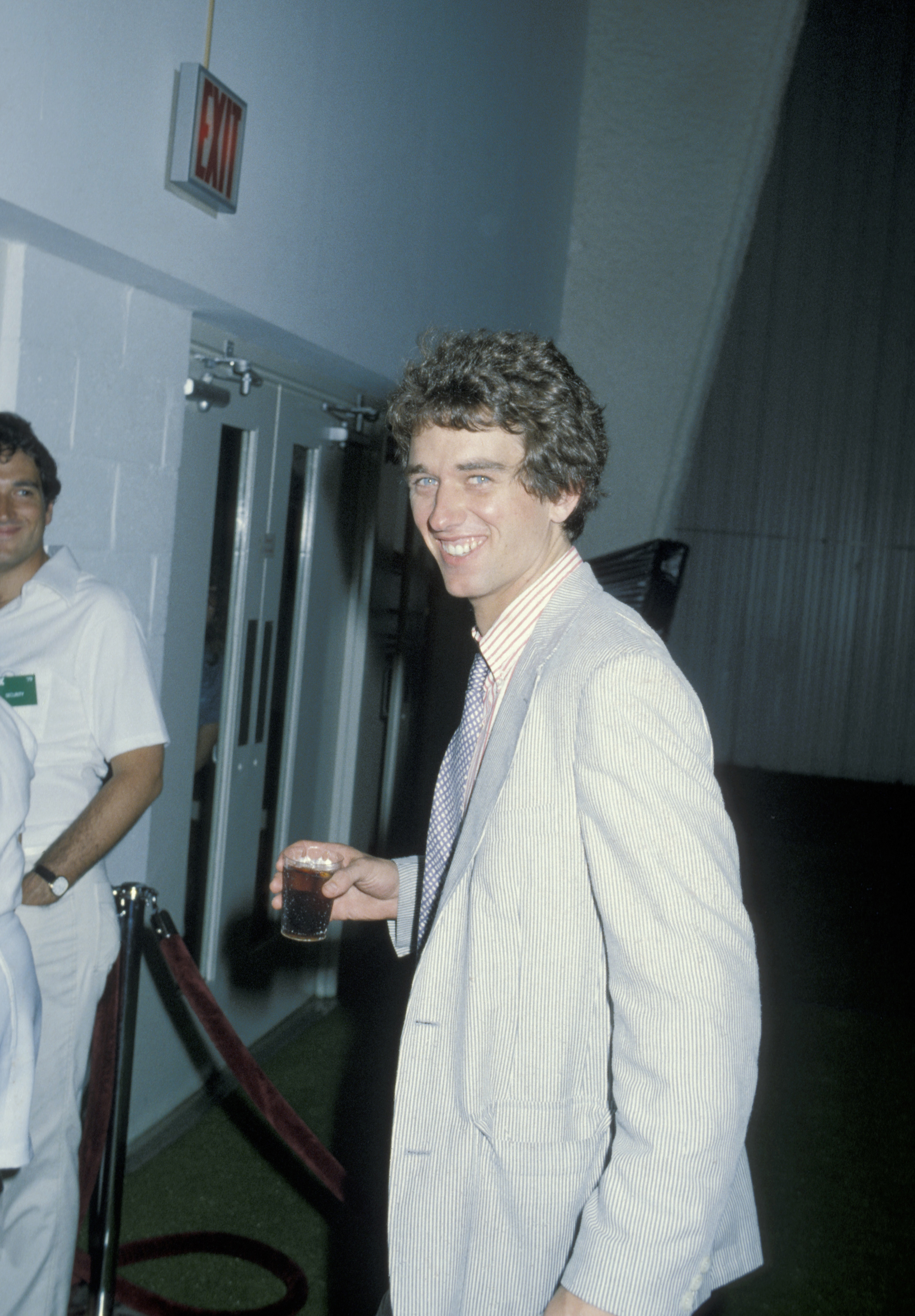 Robert F. Kennedy Jr. during the 8th Annual RFK Pro Celebrity Tennis Tournament at Flushing Meadows in New York on August 25, 1979. | Source: Getty Images