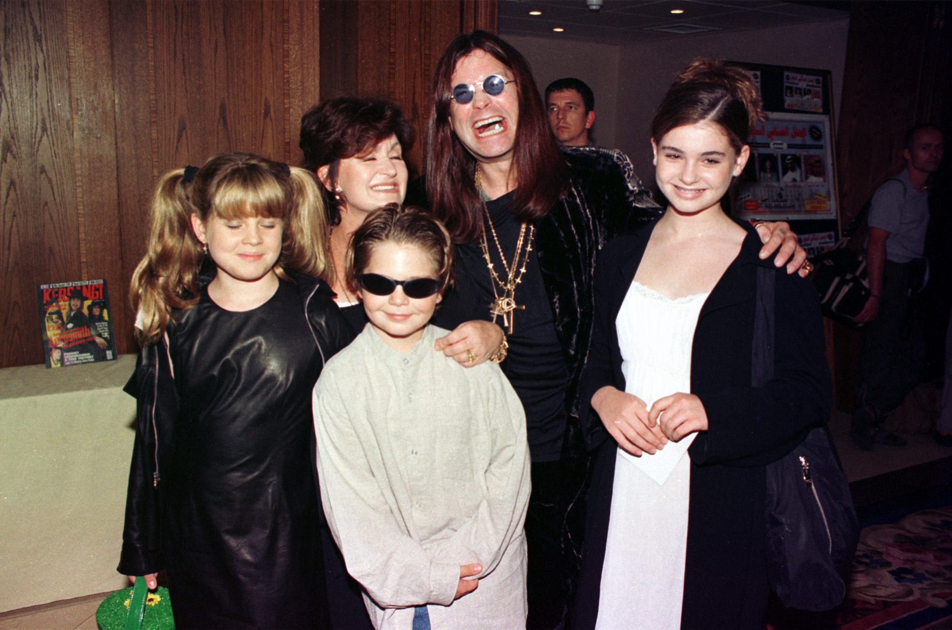 Sharon Osbourne at 44 years old. [Photo taken in August 1997]. | Fun Fact: One of Sharon's biggest career achievements came in 1996, when she created Ozzfest after organizers of Lollapalooza rejected the idea of including Ozzy in their lineup. Rather than accepting the rejection, she launched a competing heavy-metal festival. What began with just two California and Arizona dates grew into a major touring event that helped introduce emerging metal bands to enormous audiences.