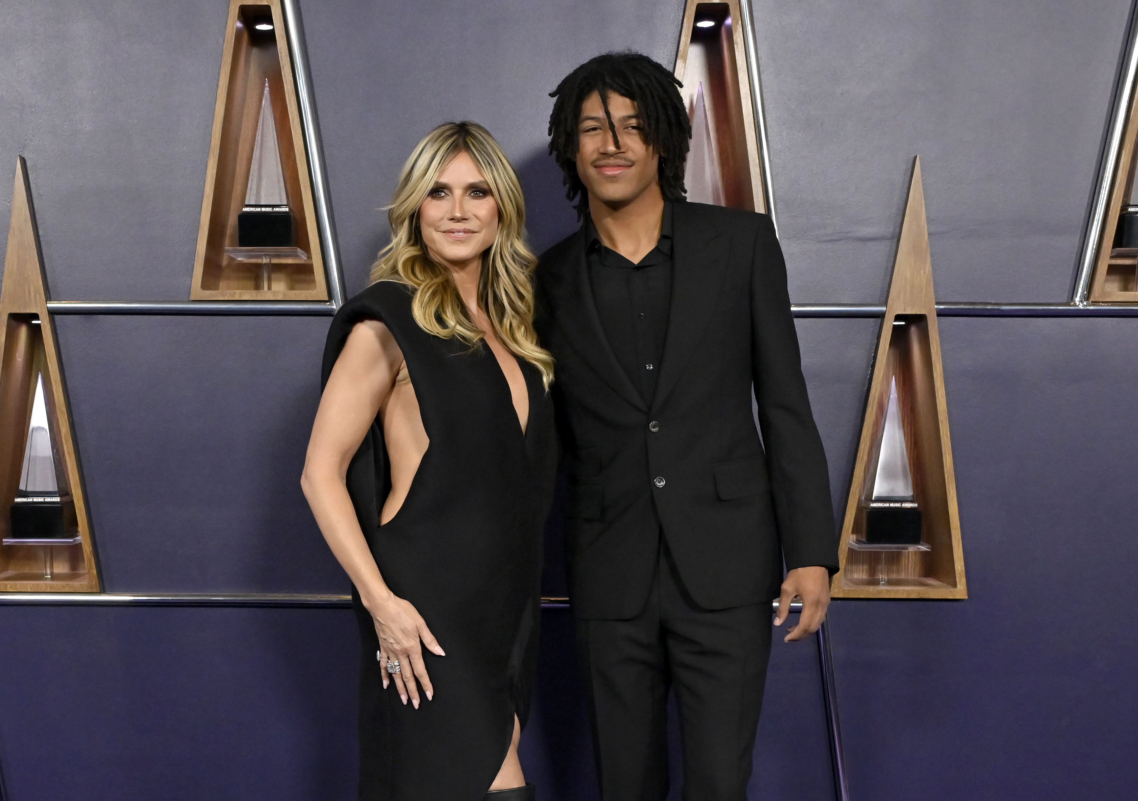 Heidi Klum and Henry Samuel attend the 2025 American Music Awards at Fontainebleau Las Vegas on May 26, 2025, in Las Vegas, Nevada. | Source: Getty Images
