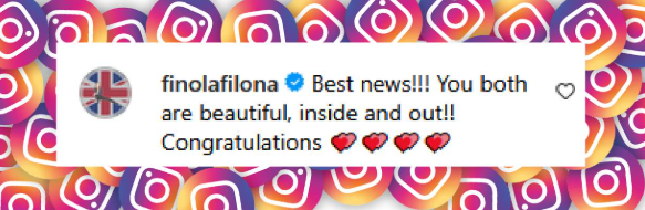 A fan congratulates Steve Burton and Michelle Lundstrom on their wedding, from a post dated May 19, 2025 | Source: Instagram/people