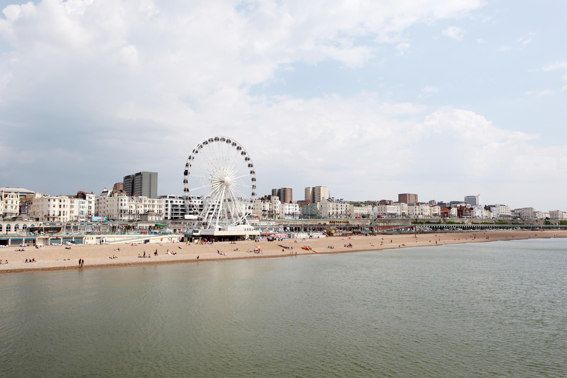 A view of the Brighton beach seafront | Source: Getty Images