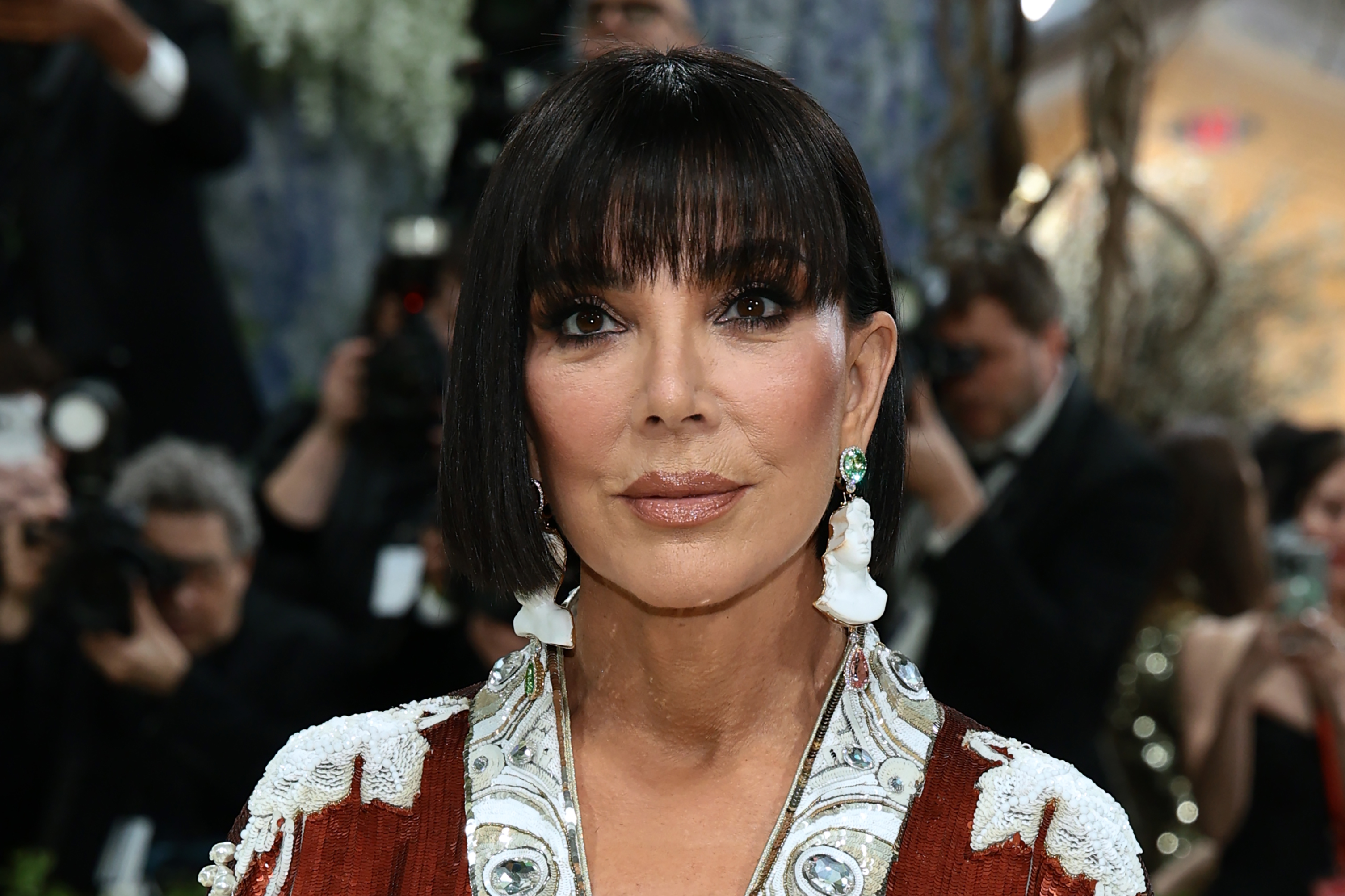 Kris Jenner attends the Met Gala celebrating "Costume Art" at the Metropolitan Museum of Art in New York City. | Source: Getty Images