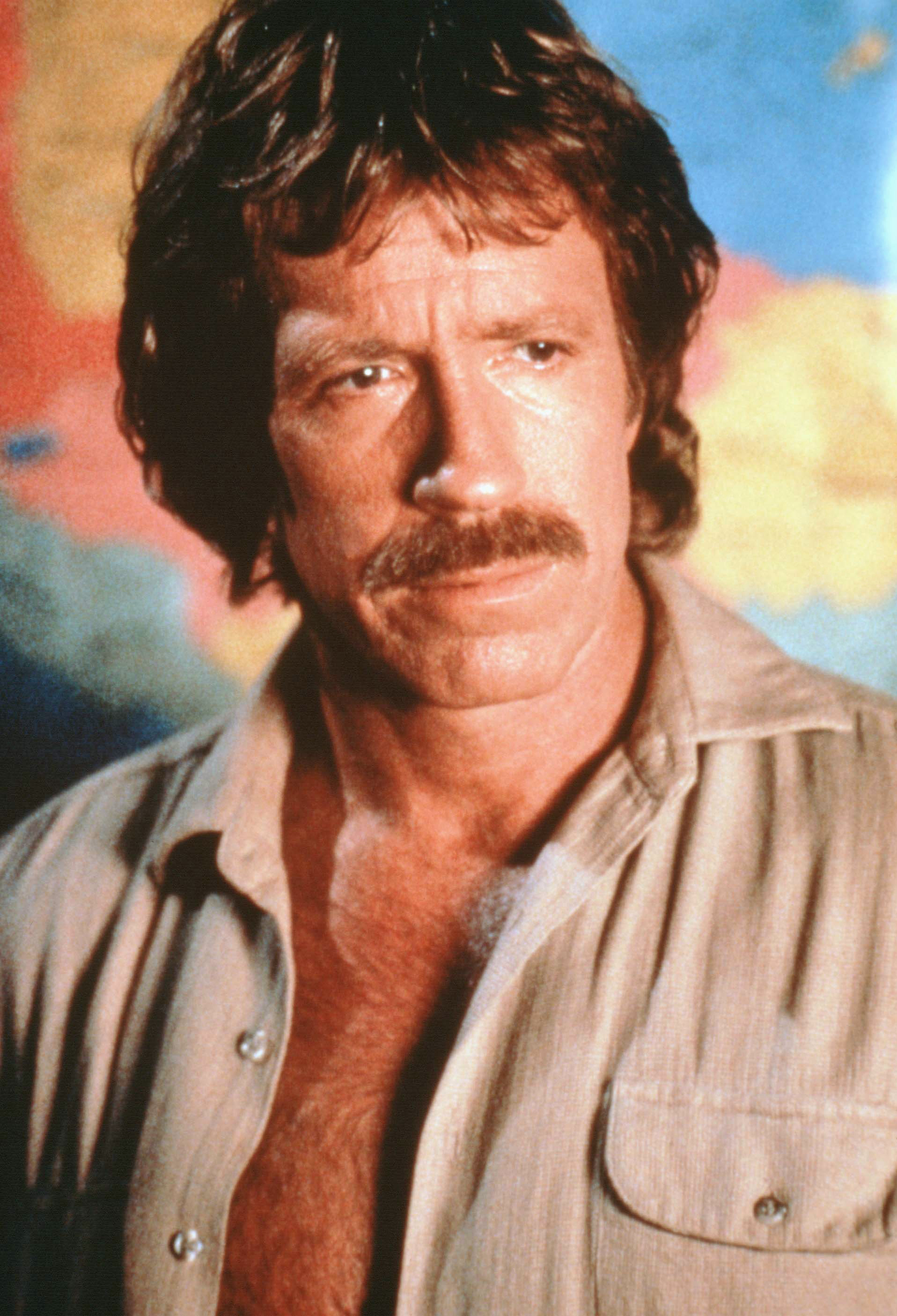 Chuck Norris poses for a portrait during the 1970s, around the time he was establishing himself as both a martial arts champion and a rising Hollywood action star. Years before becoming known for films such as "Good Guys Wear Black" and the television series "Walker, Texas Ranger," he was unknowingly the biological father of a daughter, Dianna "Dina" DeCioli, whose existence he would not discover until she contacted him in 1991.