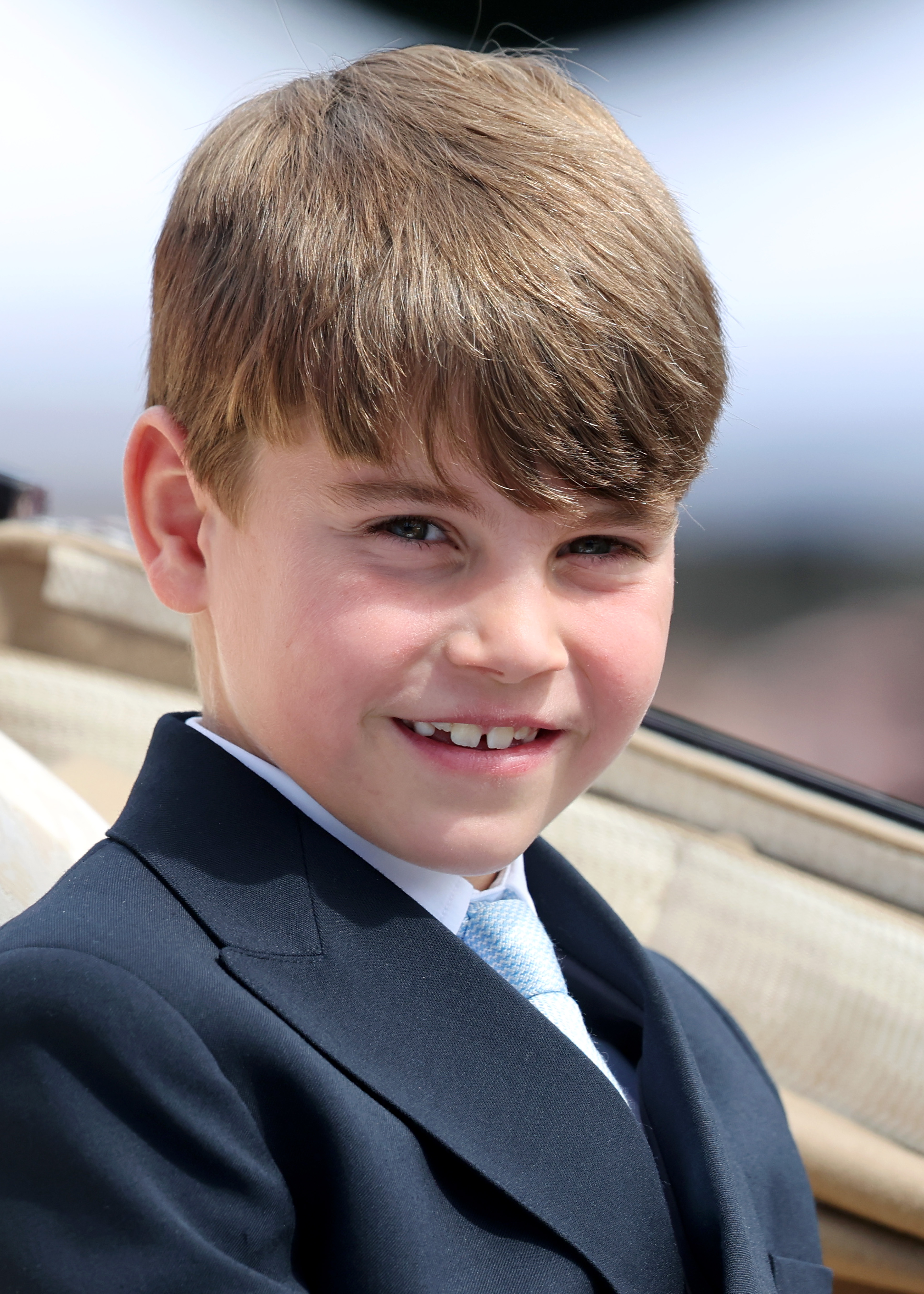 Prince Louis made his most recent public appearance at Trooping the Colour in June, one month before the Wimbledon men's singles final. | Source: Getty Images