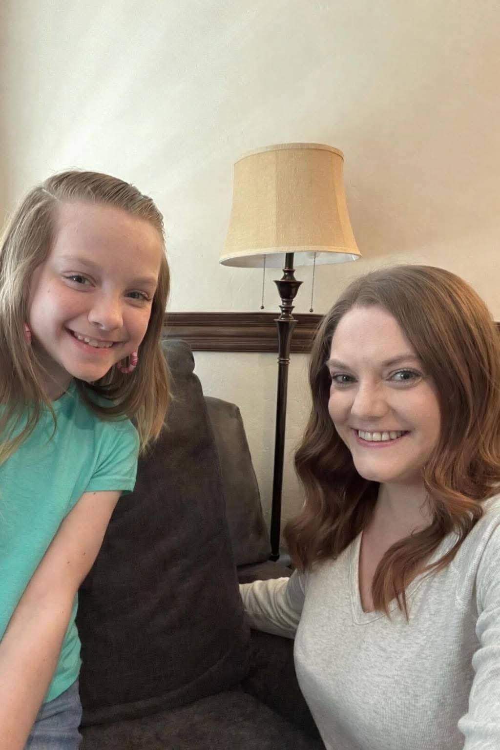 Tawnia McGeehan and Addilyn Smith posing together, from a post dated February 17, 2026 | Source: Facebook/Ilea Pacheco