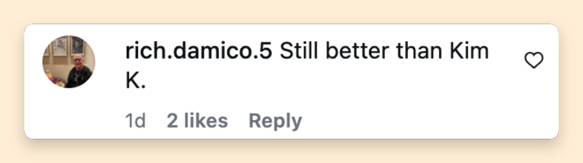 A netizen's reaction to Kanye West and Bianca Censori's recent appearance in Los Angeles | Source: Instagram/pagesix