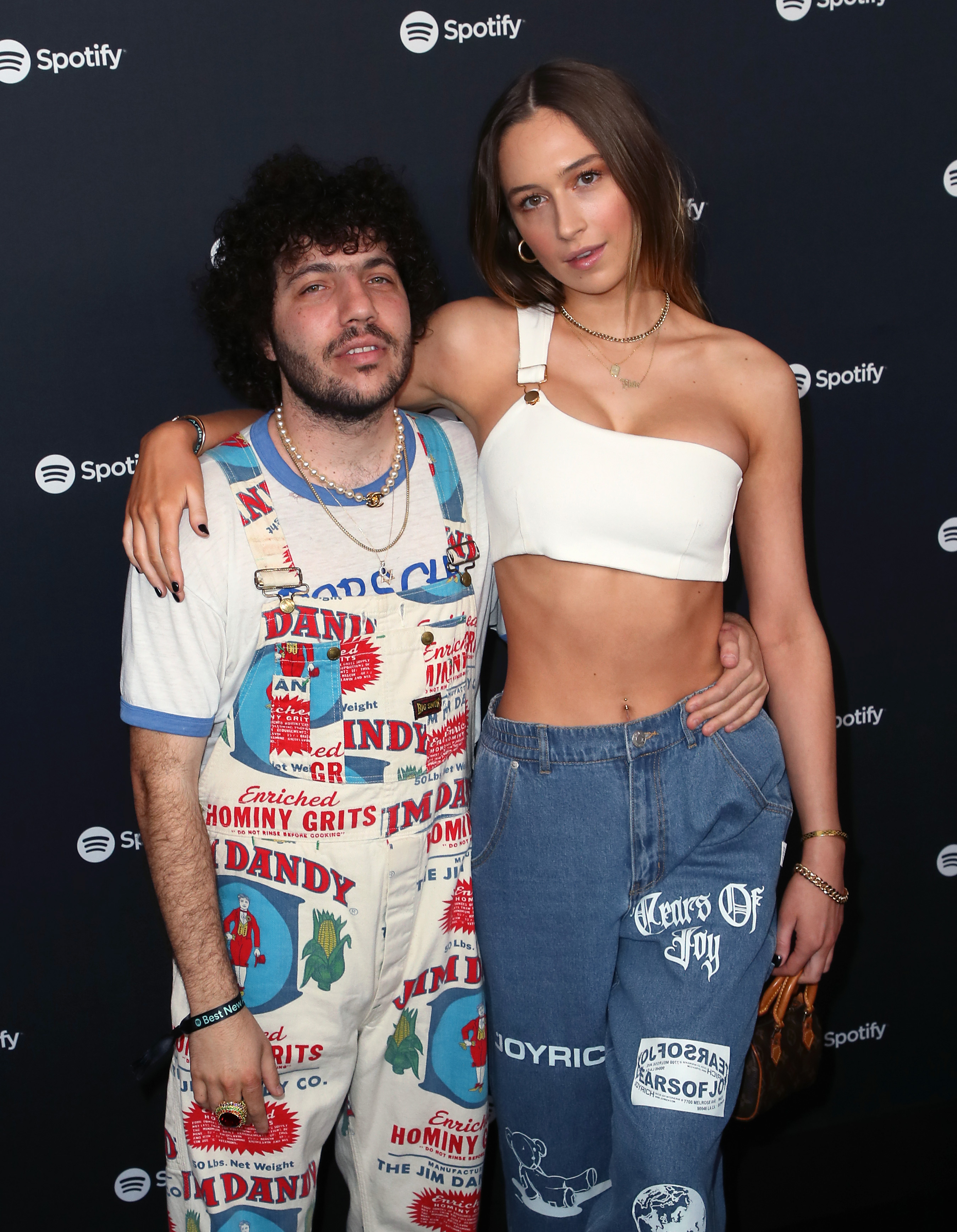 Benny Blanco and Elsie Hewitt attend the Spotify Best New Artist 2020 Party at The Lot Studios on January 23, 2020 in Los Angeles | Source: Getty Images