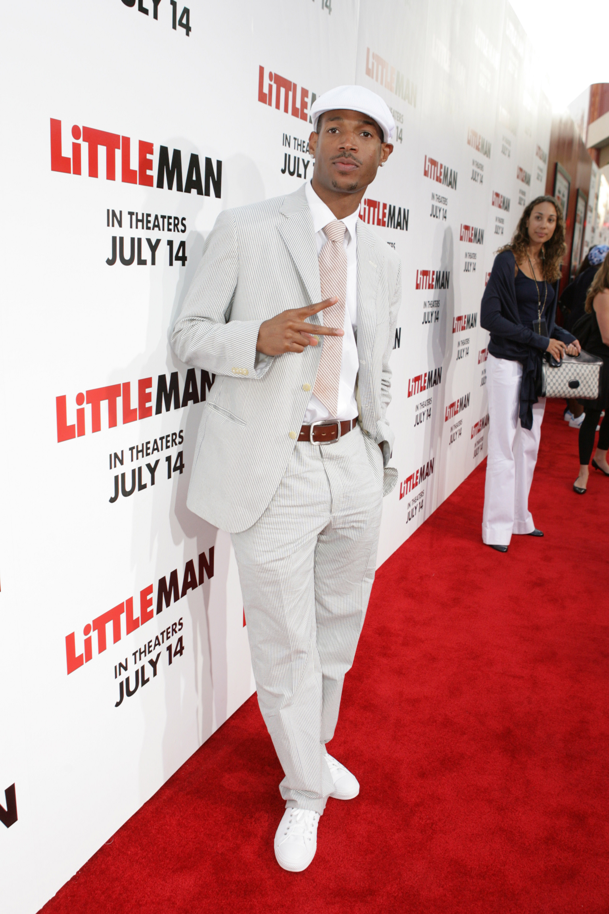 Marlon Wayans during the "Little Man" premiere at Mann National Theatre on July 6, 2006, in Westwood, California | Source: Getty Images